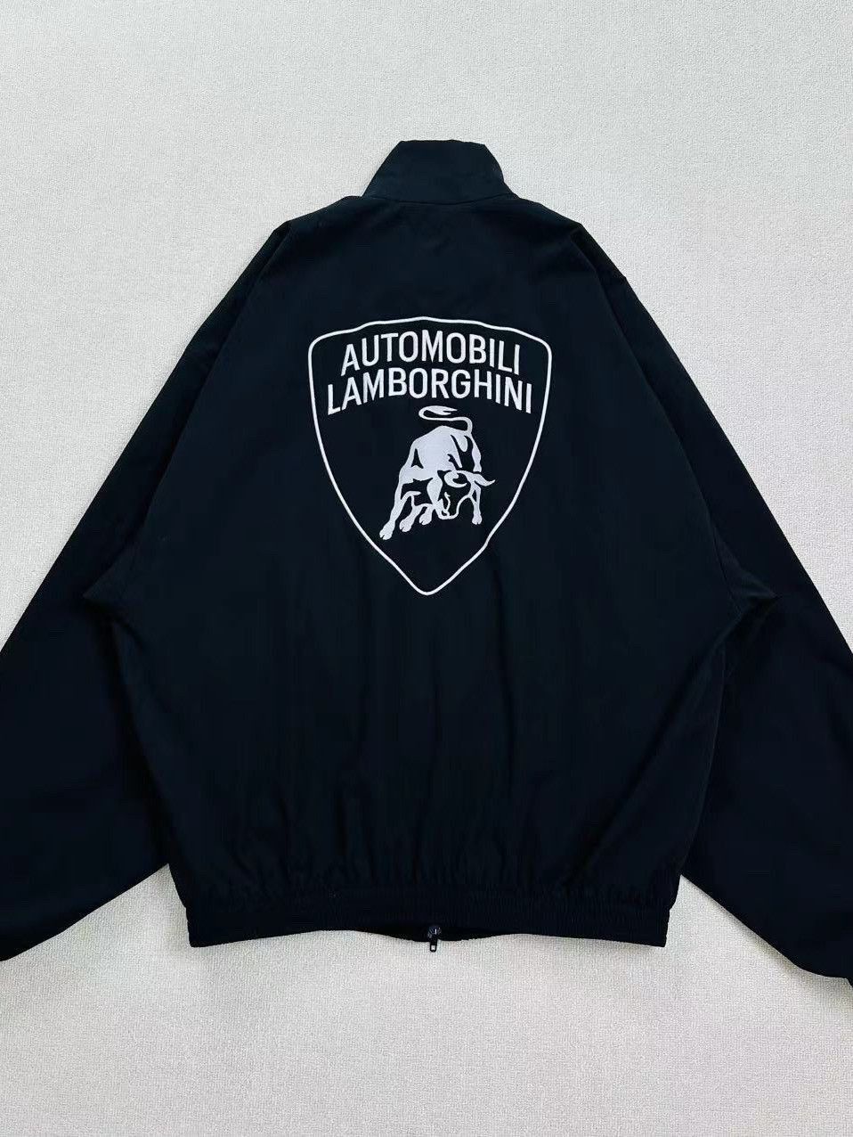 Balenciaga Black Logo Track Jacket Size US S / EU 44-46 / 1 - 2 Thumbnail