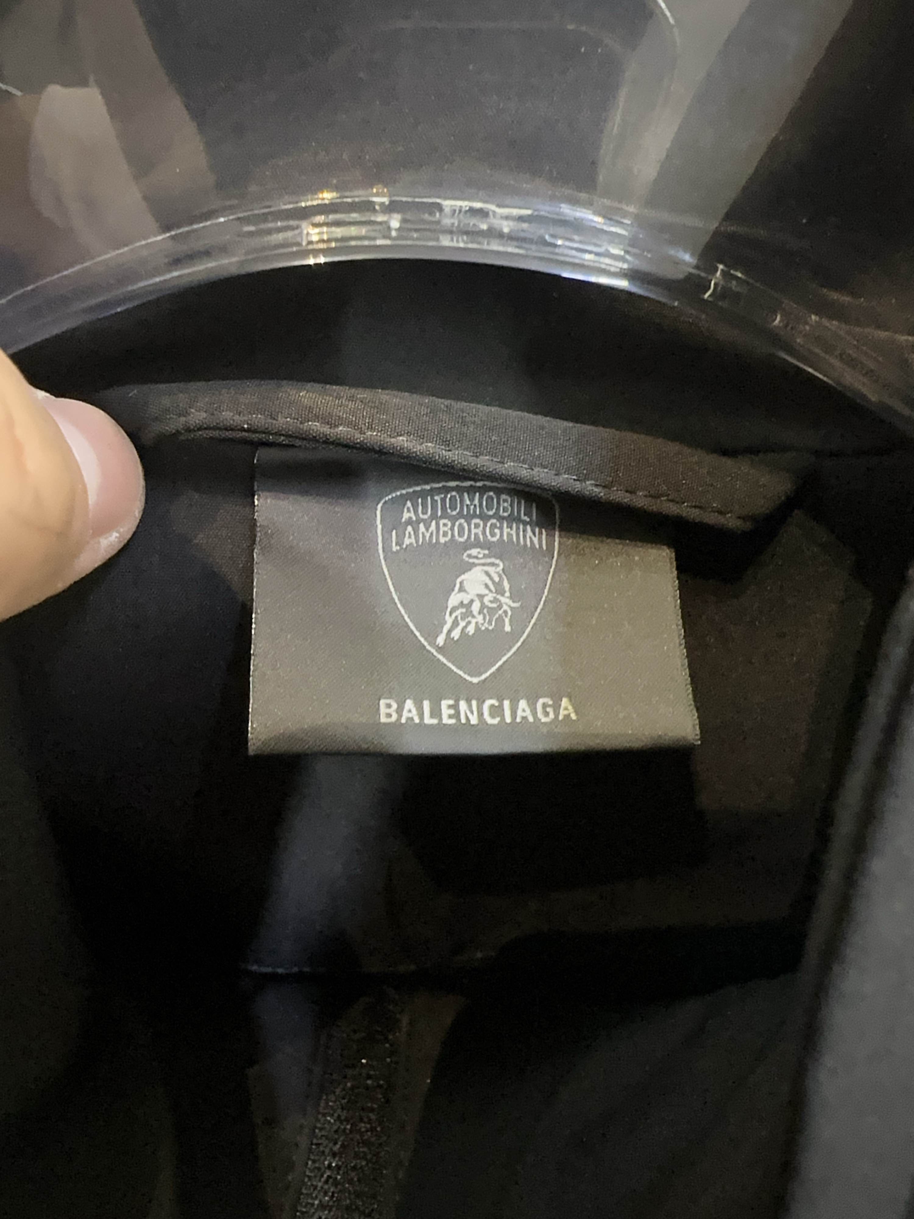 Balenciaga Black Logo Track Jacket Size US S / EU 44-46 / 1 - 3 Thumbnail