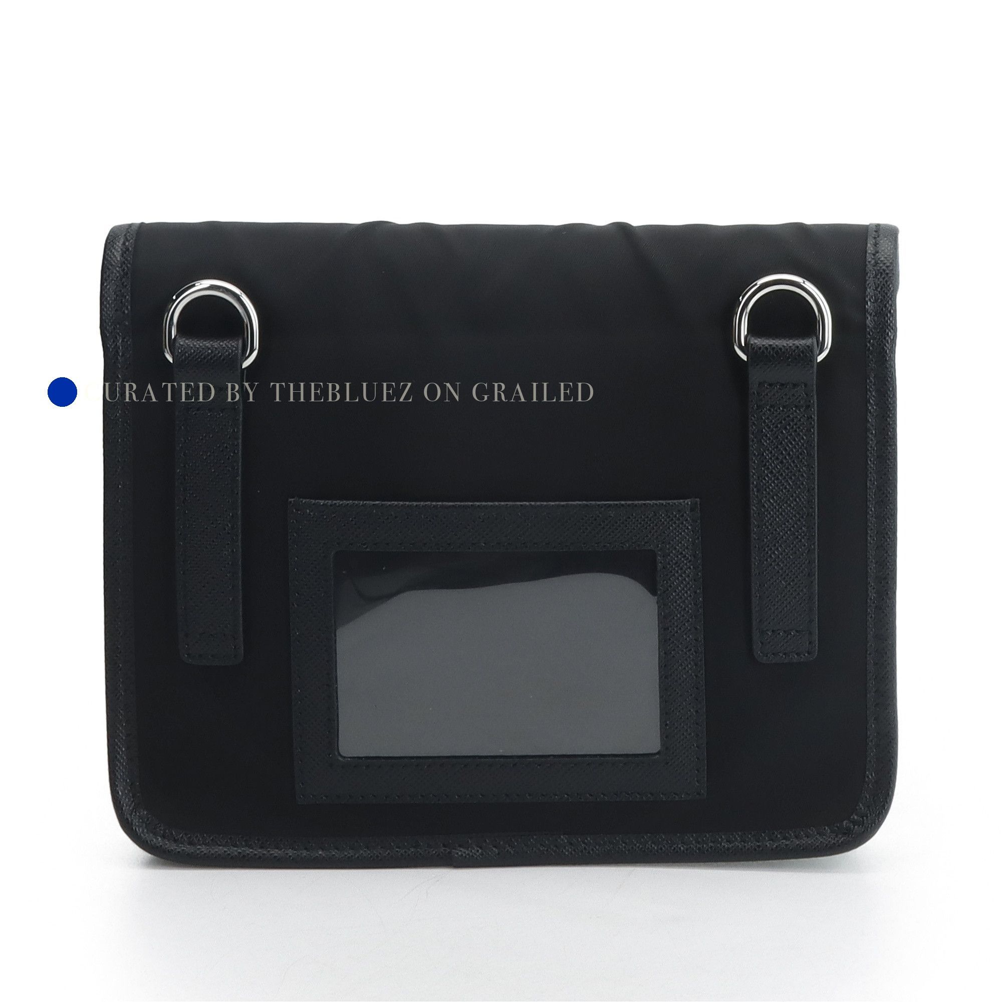 Prada Saffiano Re-Nylon Camera Bag in Black Size ONE SIZE - 3 Thumbnail