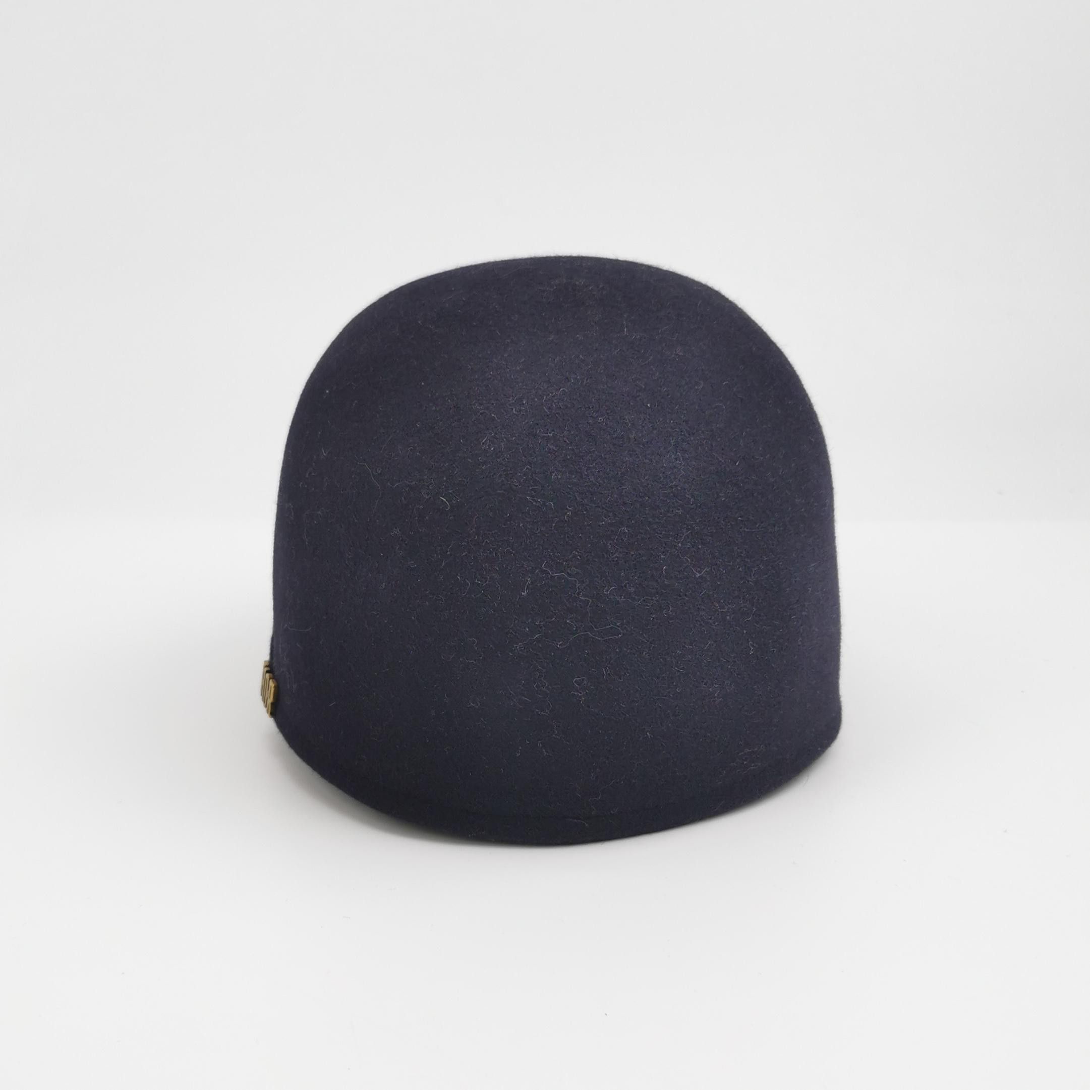 Dior Black Bee Logo Rabbit Hair Hat Size ONE SIZE - 3 Thumbnail