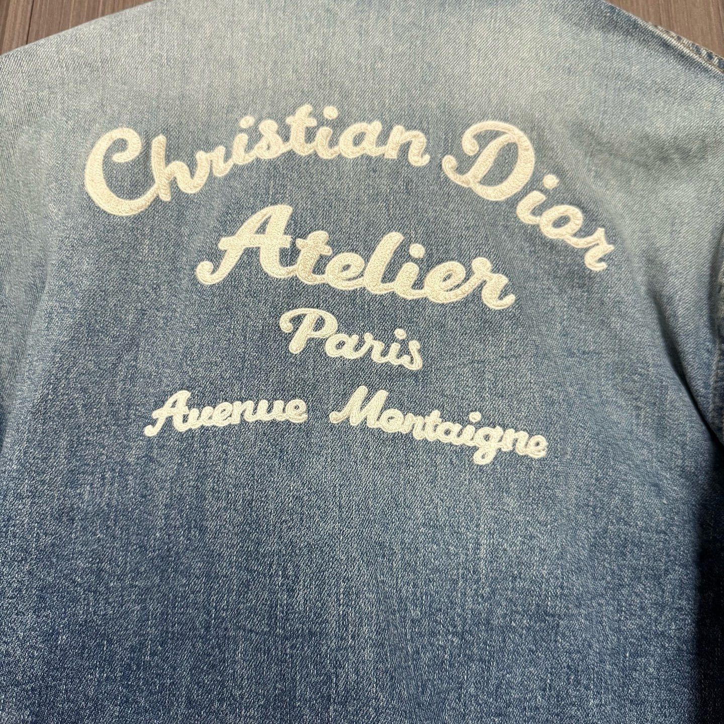 Dior Stylish Blue Denim Jacket with Logo Detail Size US S / EU 44-46 / 1 - 6 Thumbnail