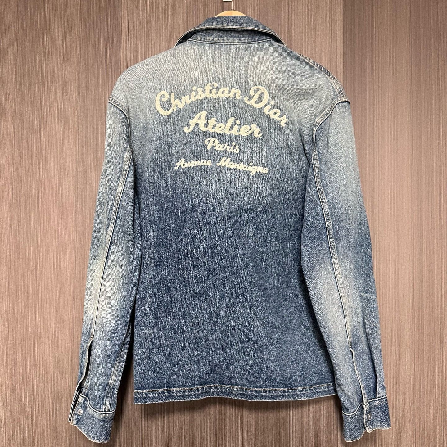 Dior Stylish Blue Denim Jacket with Logo Detail Size US S / EU 44-46 / 1 - 2 Thumbnail