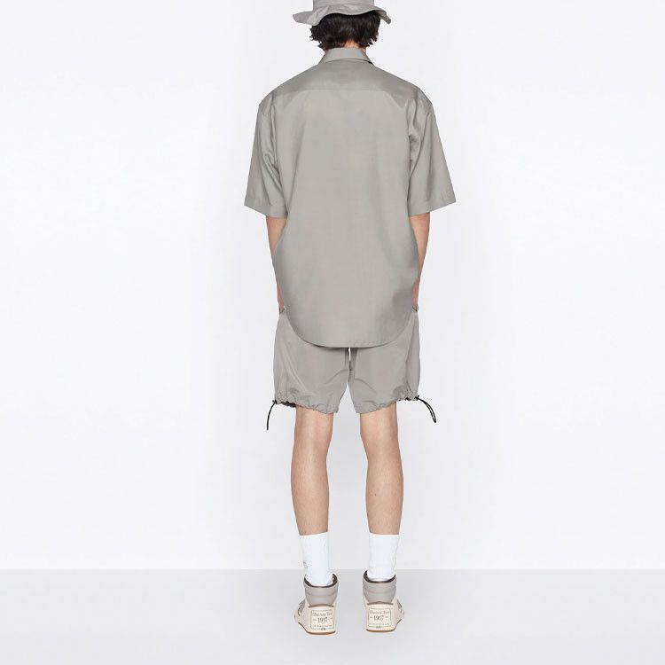 Dior Vintage Gray Logo Patch Short Sleeve Shirt Size US S / EU 44-46 / 1 - 13 Thumbnail