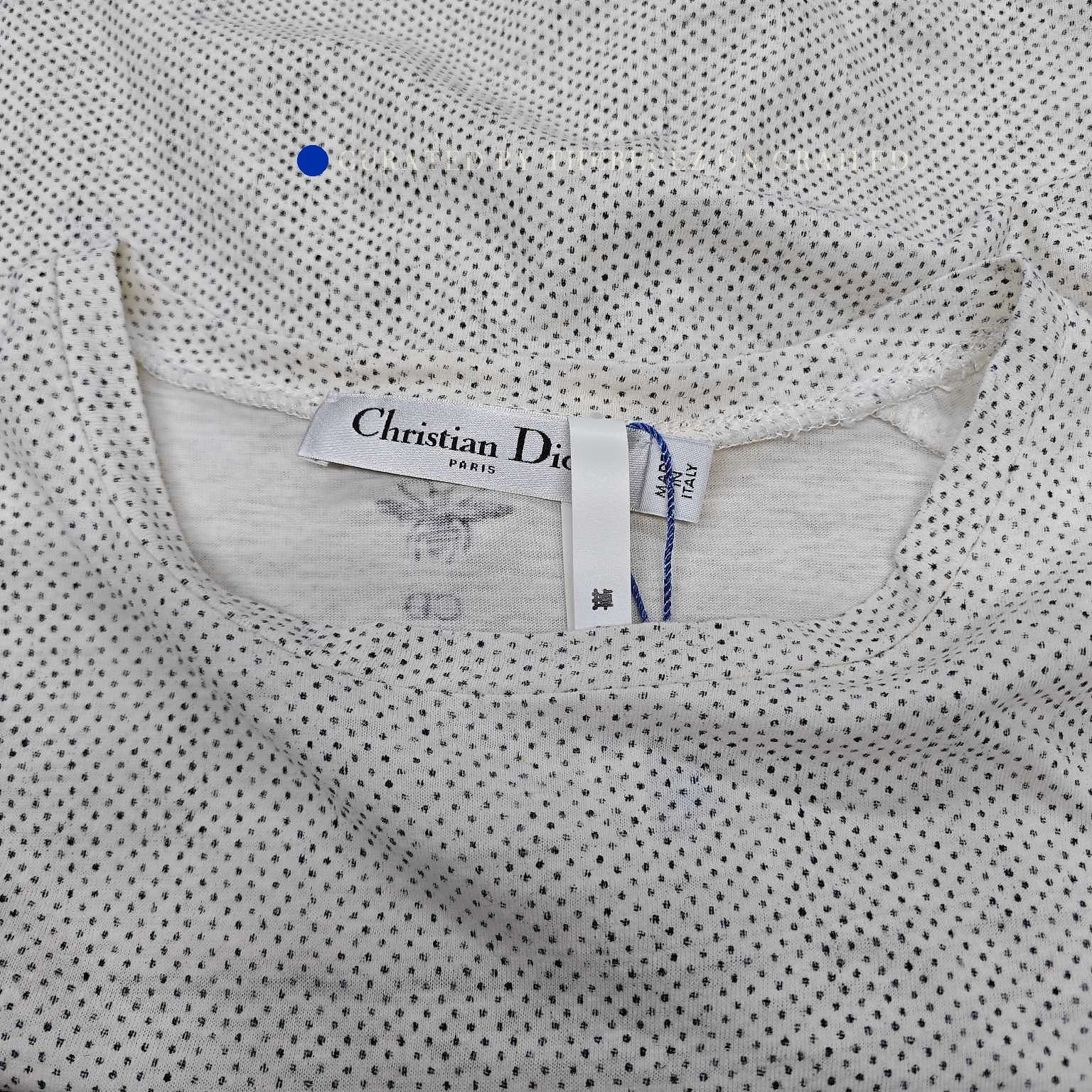 Dior La Justice Graphic T-Shirt in White Size US XS / EU 42 / 0 - 3 Thumbnail