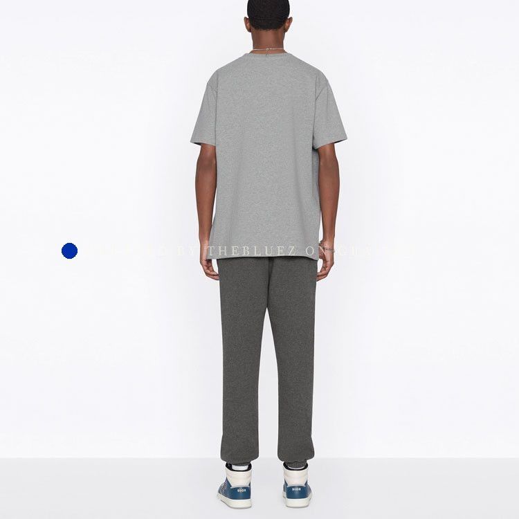 Dior Logo T-Shirt in Gray Size US L / EU 52-54 / 3 - 8 Thumbnail