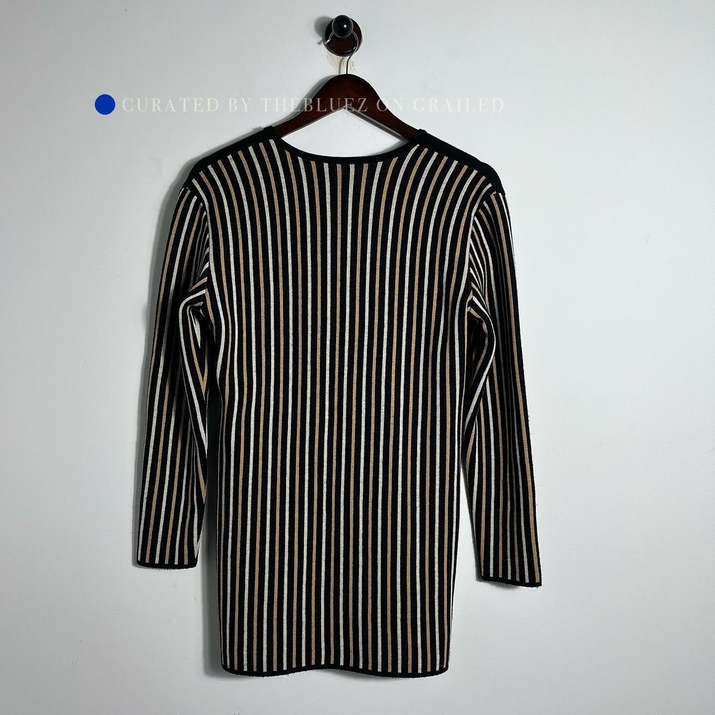 Dior Striped Knit Cardigan in Multi Size US M / EU 48-50 / 2 - 2 Thumbnail