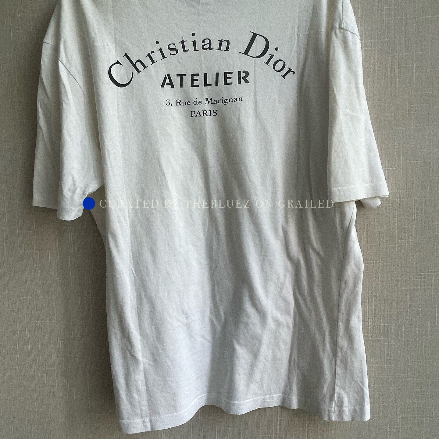 Dior Atelier Logo T-Shirt in White, Size S Size US S / EU 44-46 / 1 - 2 Thumbnail