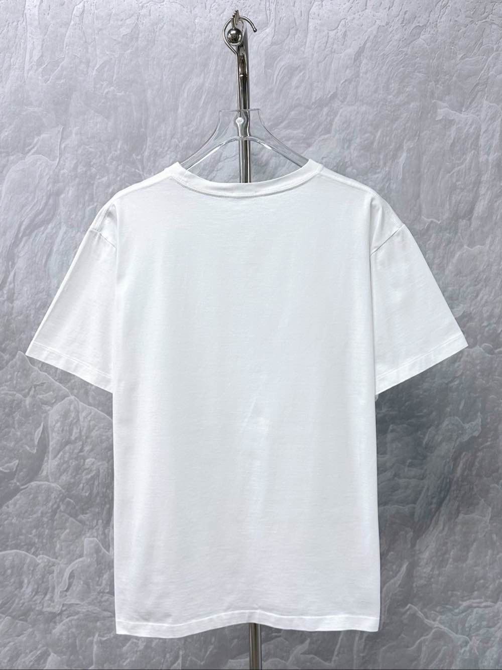 Dior Essential White Cotton T-Shirt in XXL Size US XXL / EU 58 / 5 - 2 Thumbnail