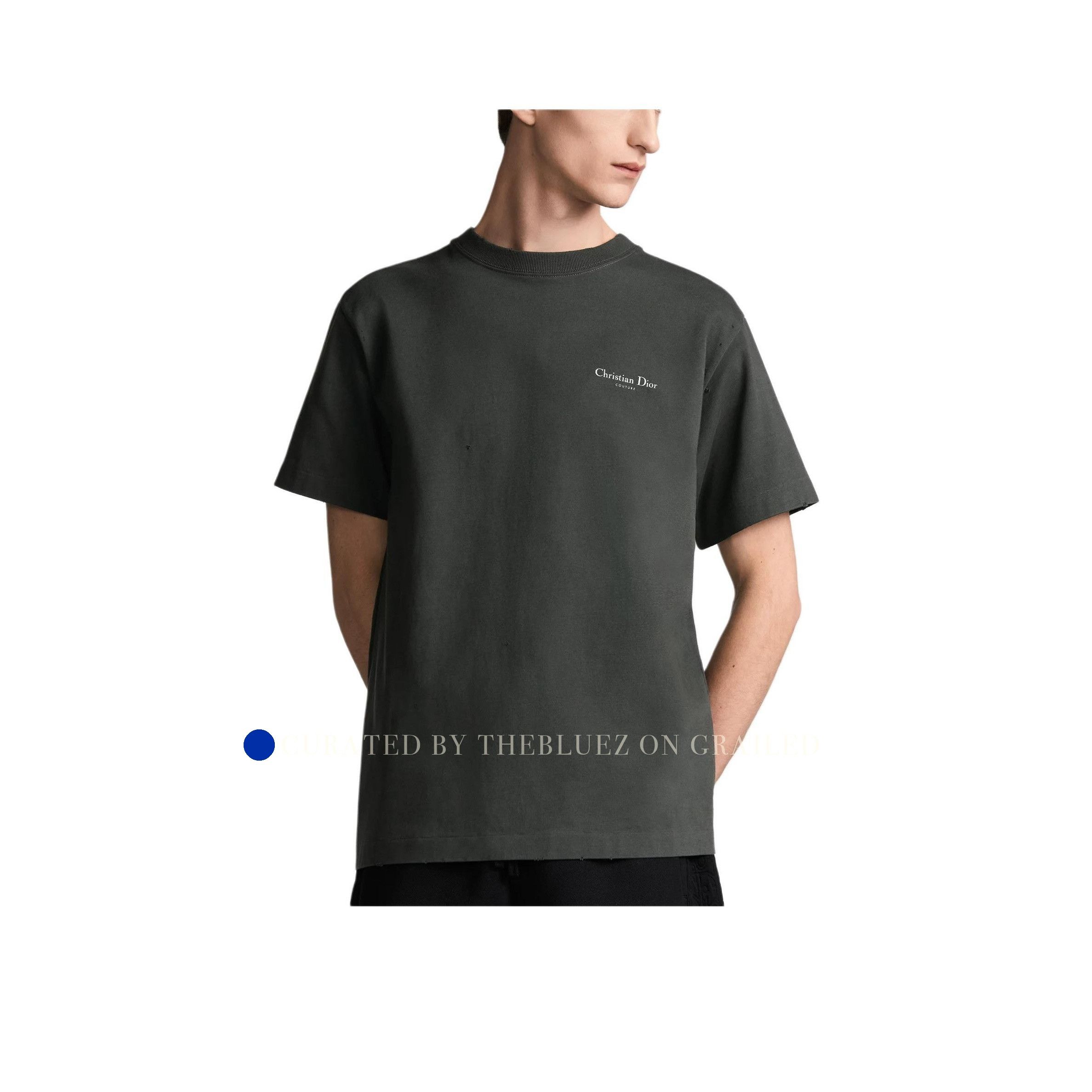 Dior Black Lily of the Valley T-Shirt Size US M / EU 48-50 / 2 - 6 Thumbnail