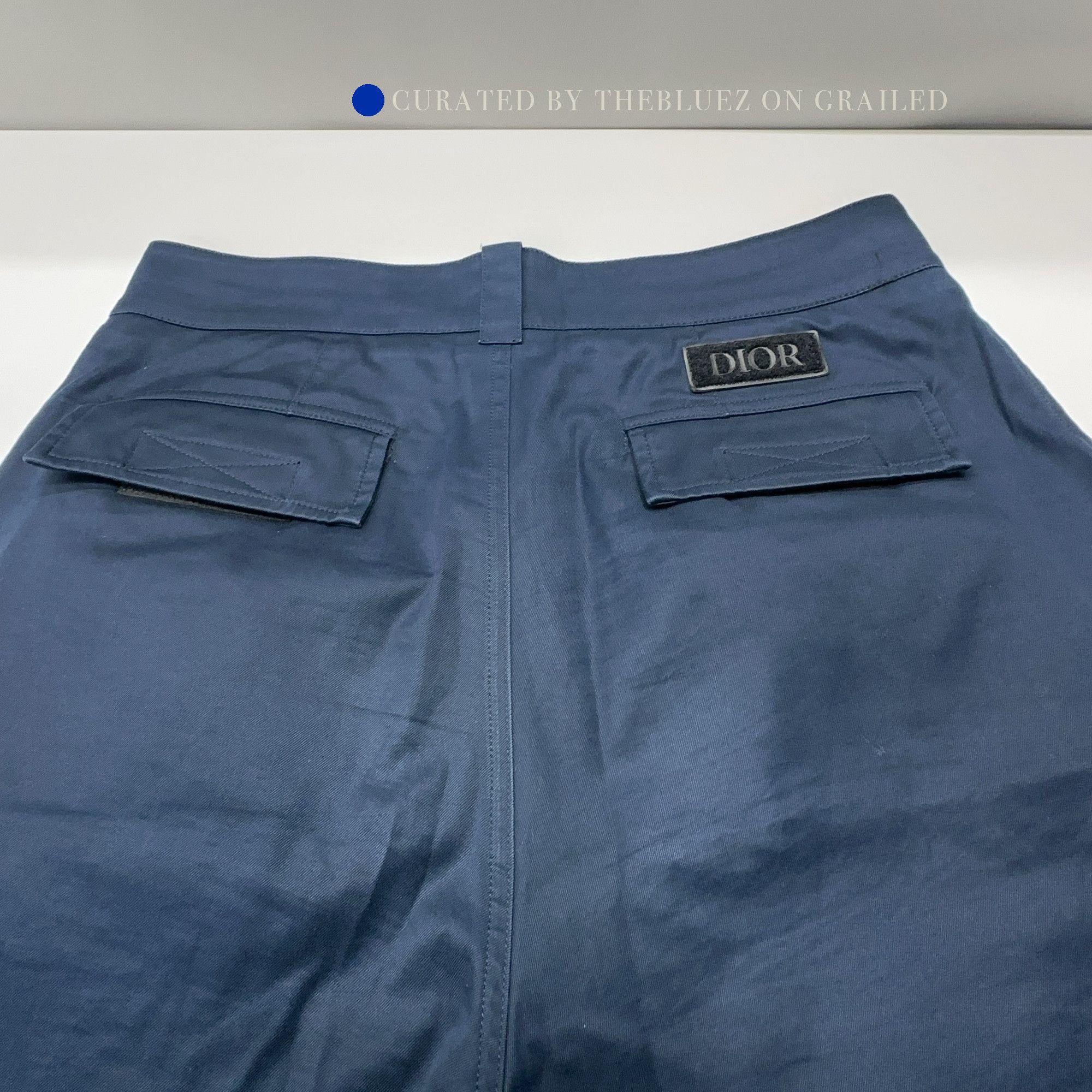 Dior Stylish Blue Cargo Pants in Size 32 Size US 32 / EU 48 - 8 Thumbnail