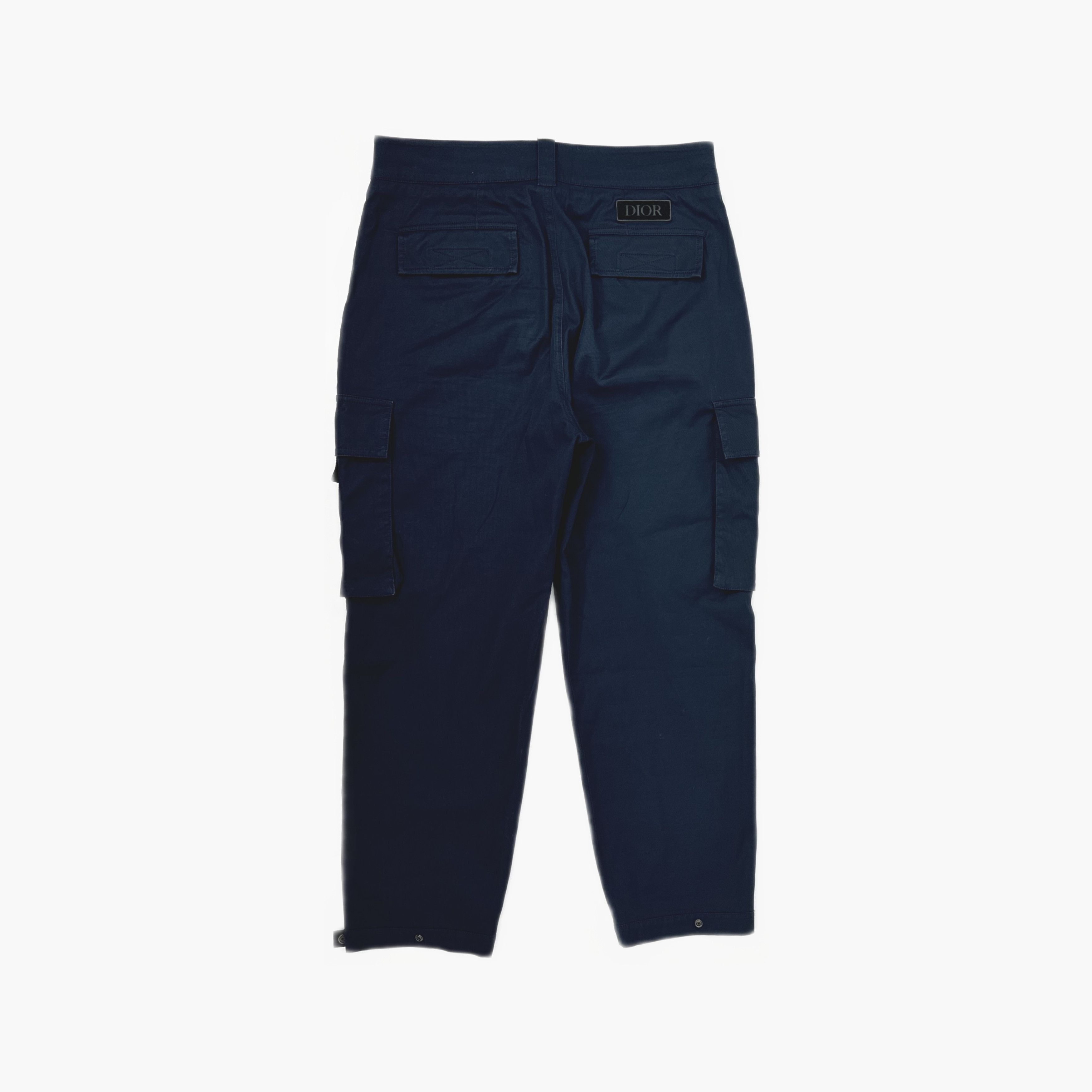 Dior Stylish Blue Cargo Pants in Size 32 Size US 32 / EU 48 - 2 Thumbnail