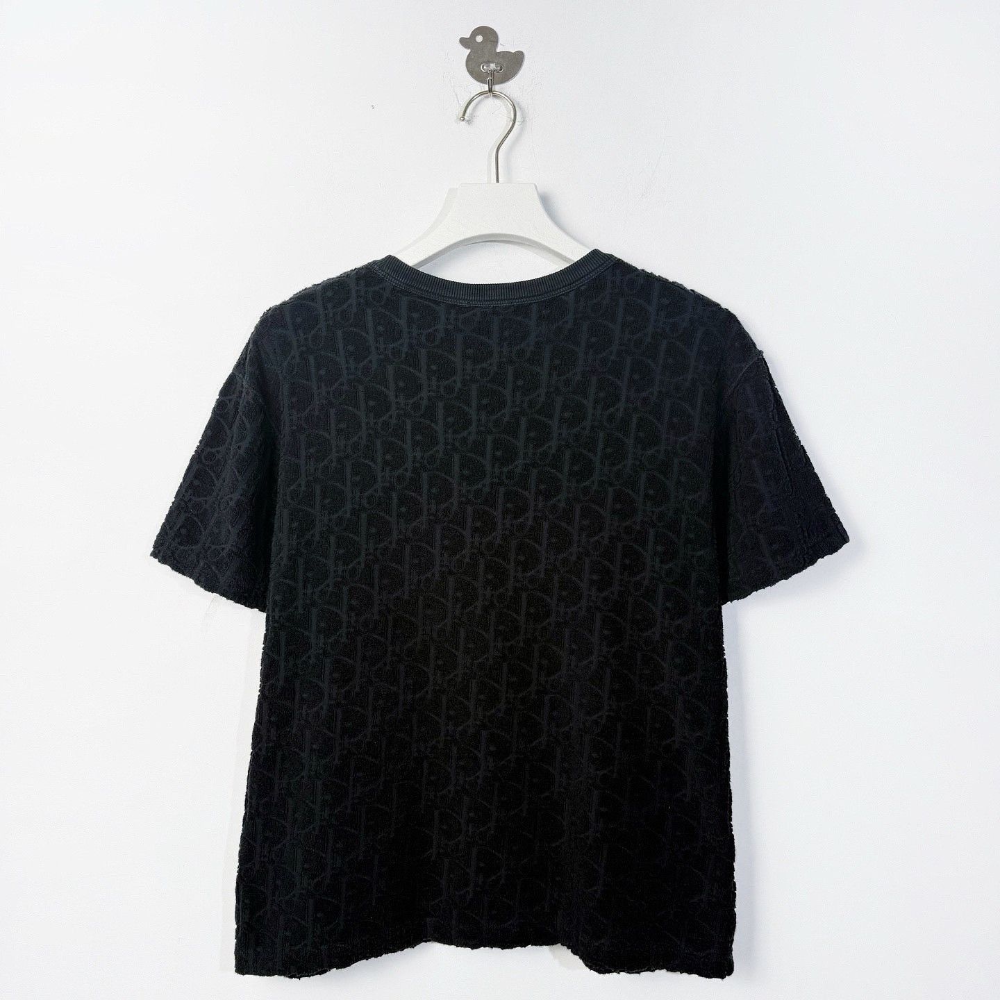 Dior Oblique Toweling T-Shirt in Blue Size US XL / EU 56 / 4 - 2 Thumbnail