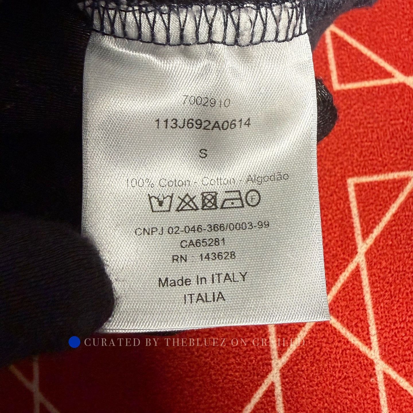 Dior Black Oblique Jacquard T-Shirt, Size S Size US S / EU 44-46 / 1 - 4 Thumbnail