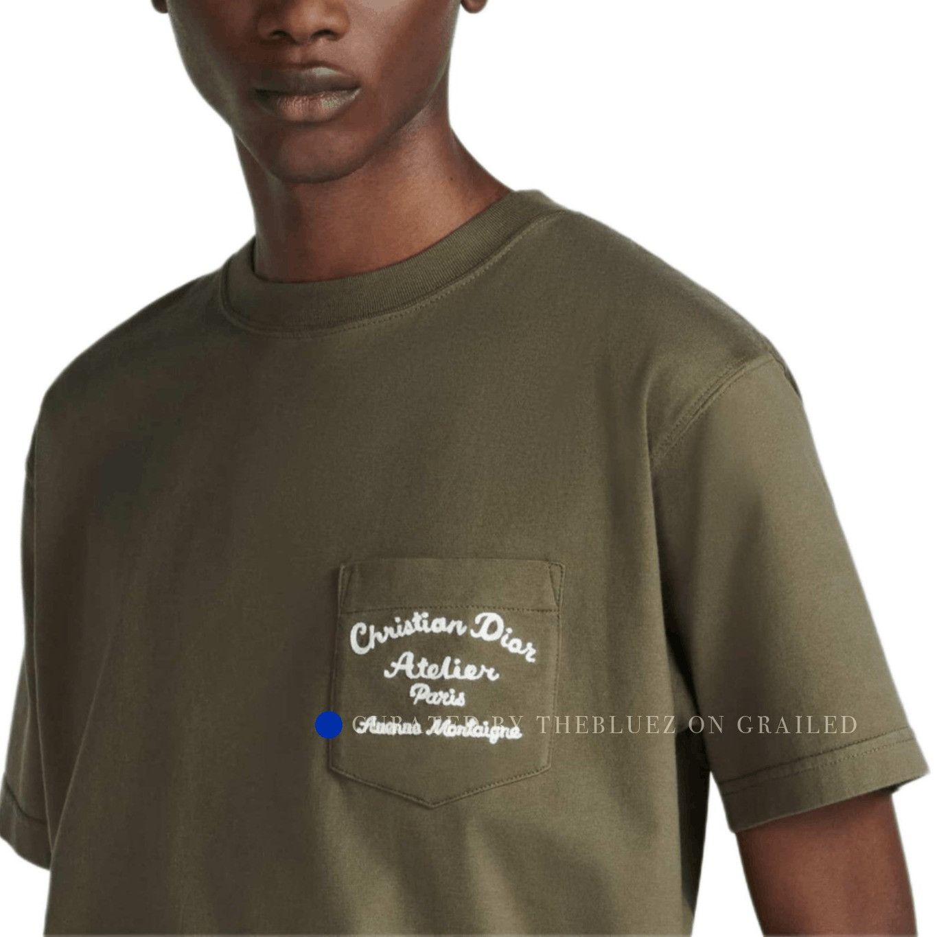 Dior Atelier Logo T-Shirt in Green Size US L / EU 52-54 / 3 - 9 Thumbnail