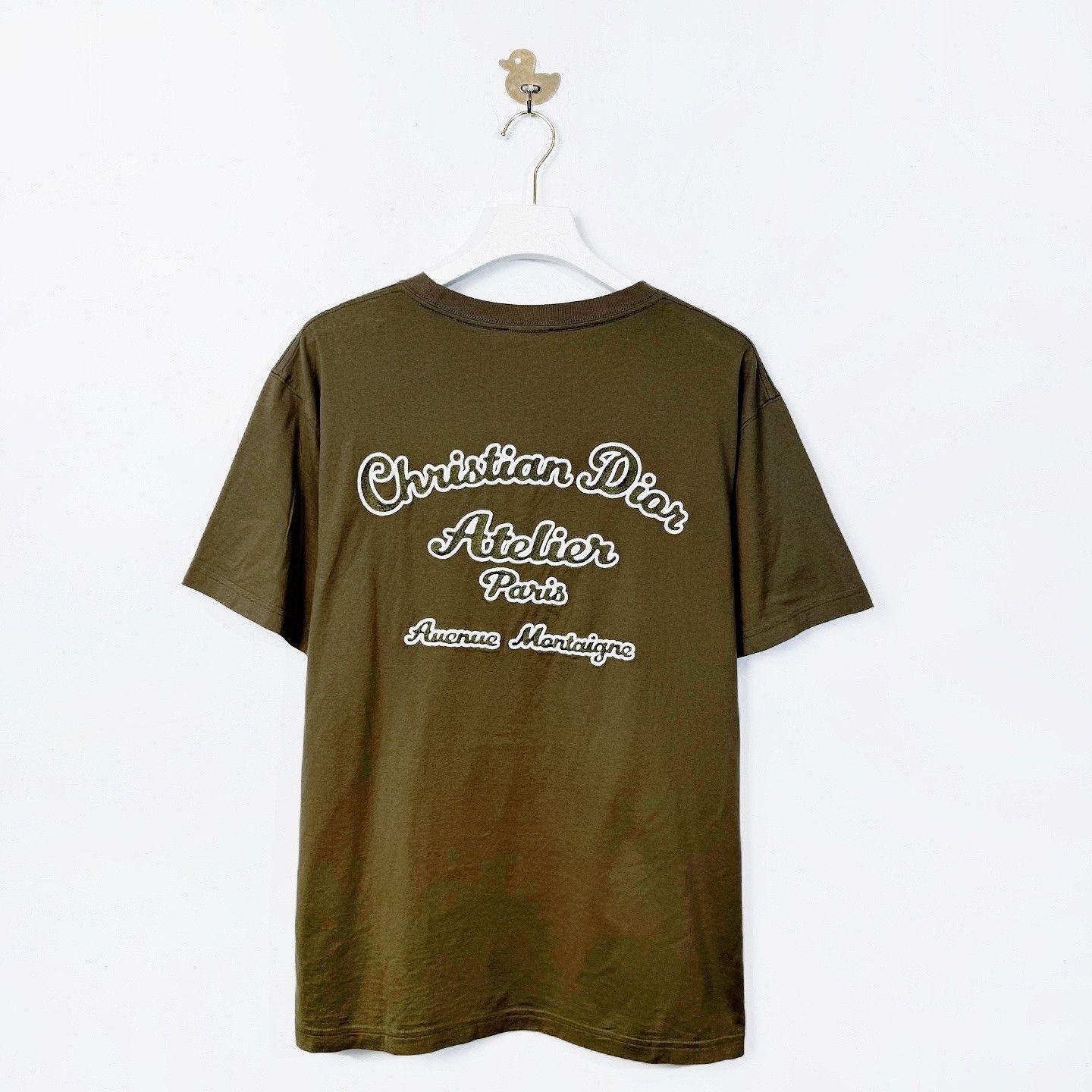Dior Atelier Logo T-Shirt in Green Size US L / EU 52-54 / 3 - 2 Thumbnail