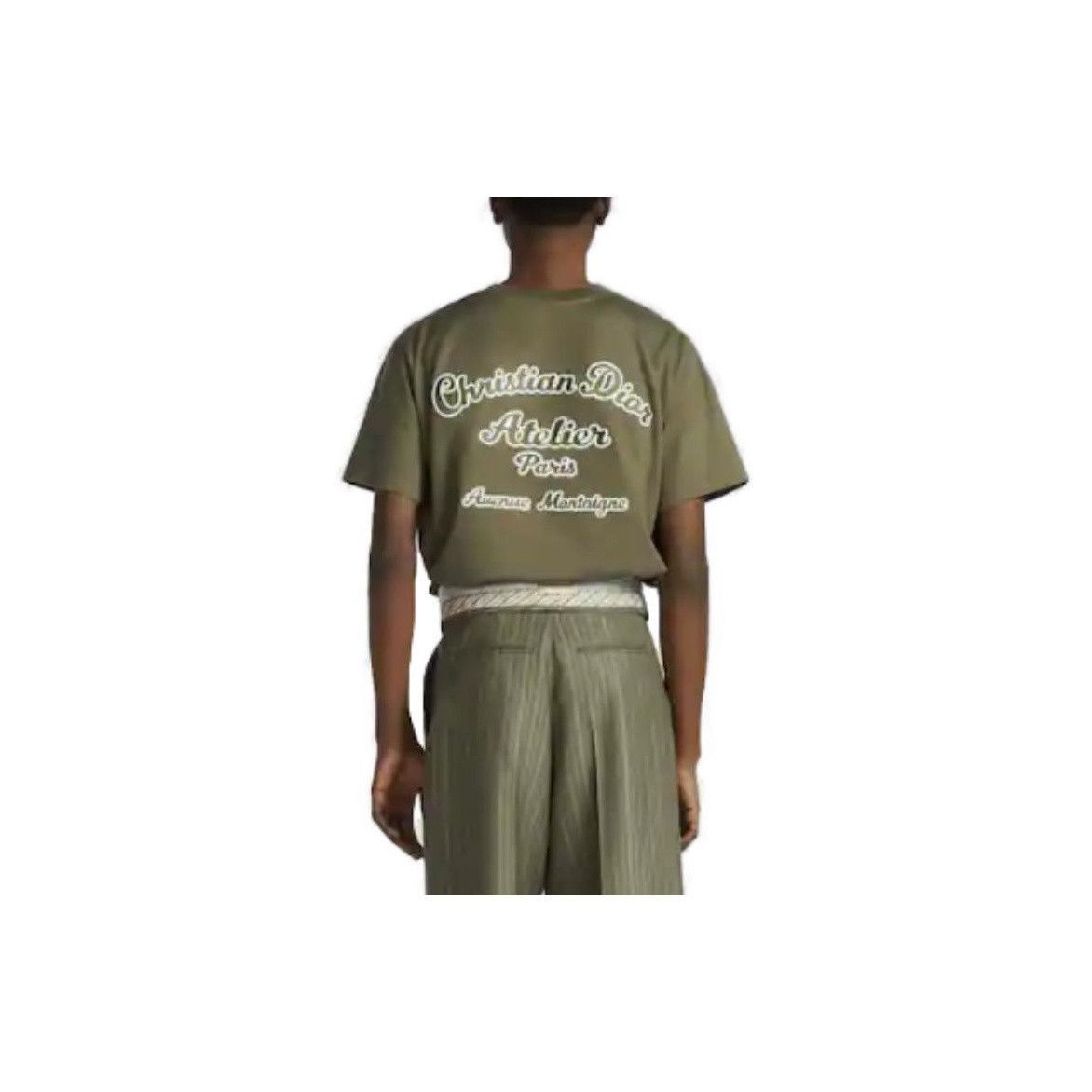 Dior Atelier Logo T-Shirt in Green Size US L / EU 52-54 / 3 - 7 Thumbnail