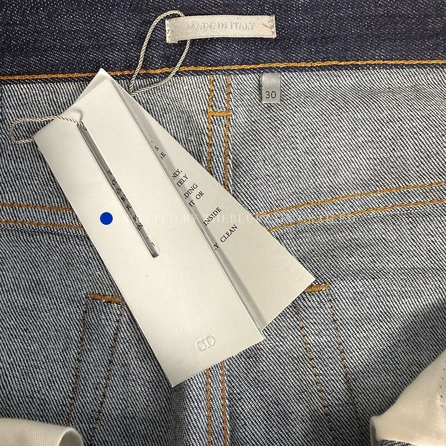 Dior Slim-Fit Regular Jeans in Blue Size US 30 / EU 46 - 3 Thumbnail