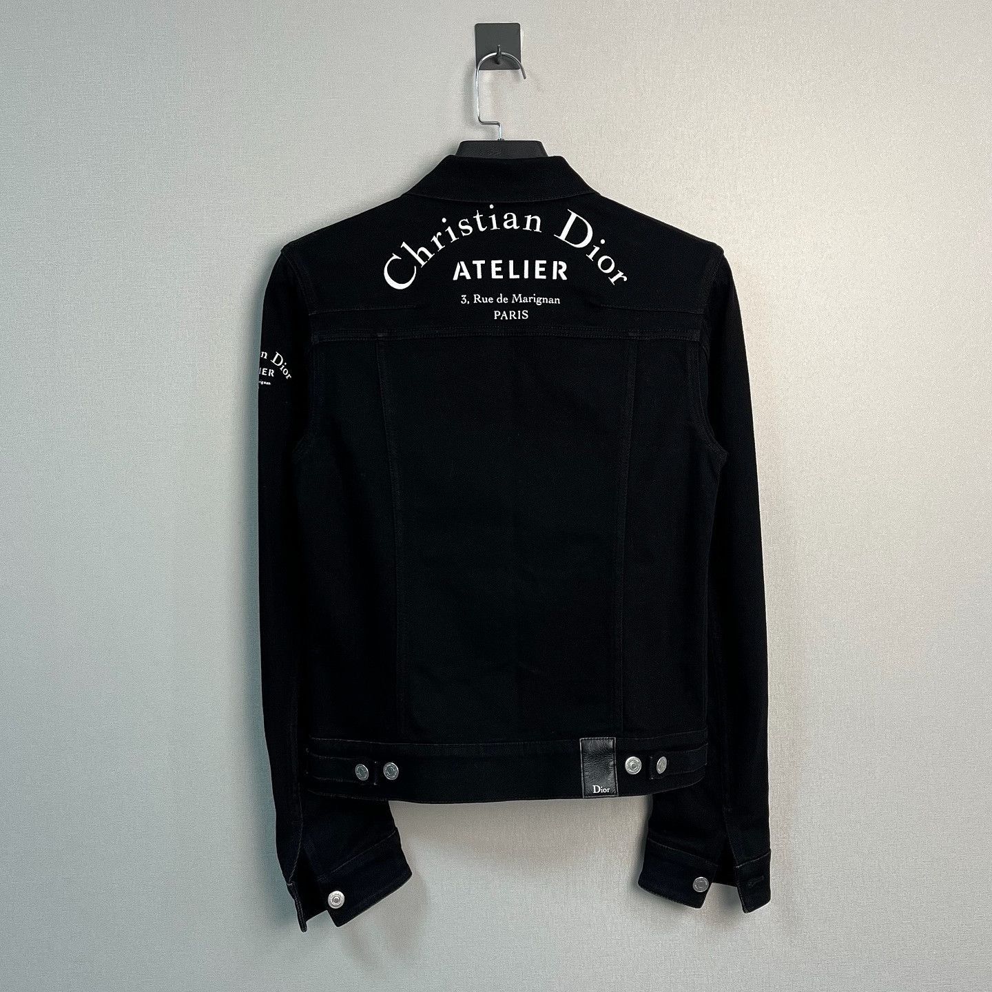 Dior Classic Black Denim Jacket Size US S / EU 44-46 / 1 - 2 Thumbnail