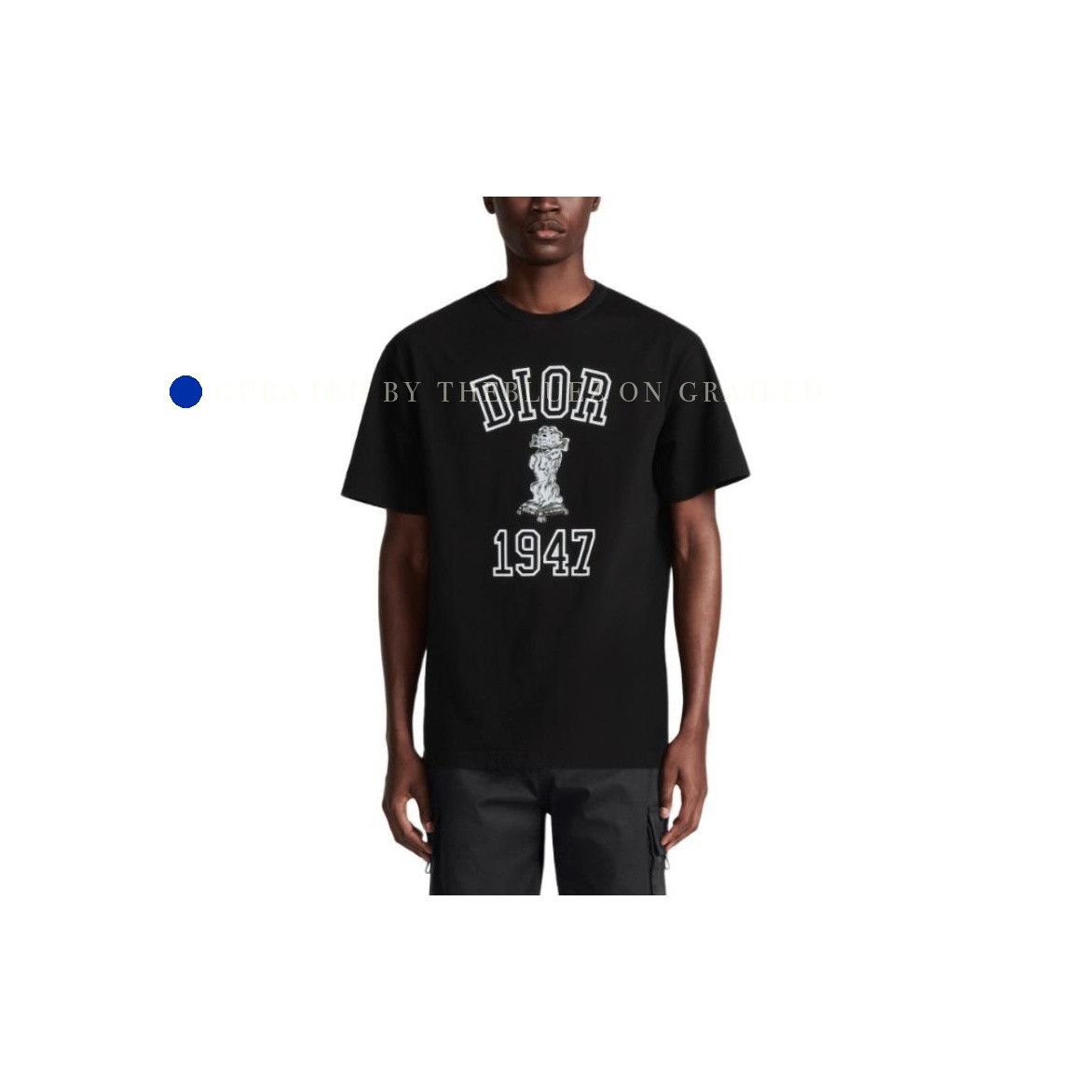 Dior Graphic Tee in Black - Size S Size US S / EU 44-46 / 1 - 5 Thumbnail