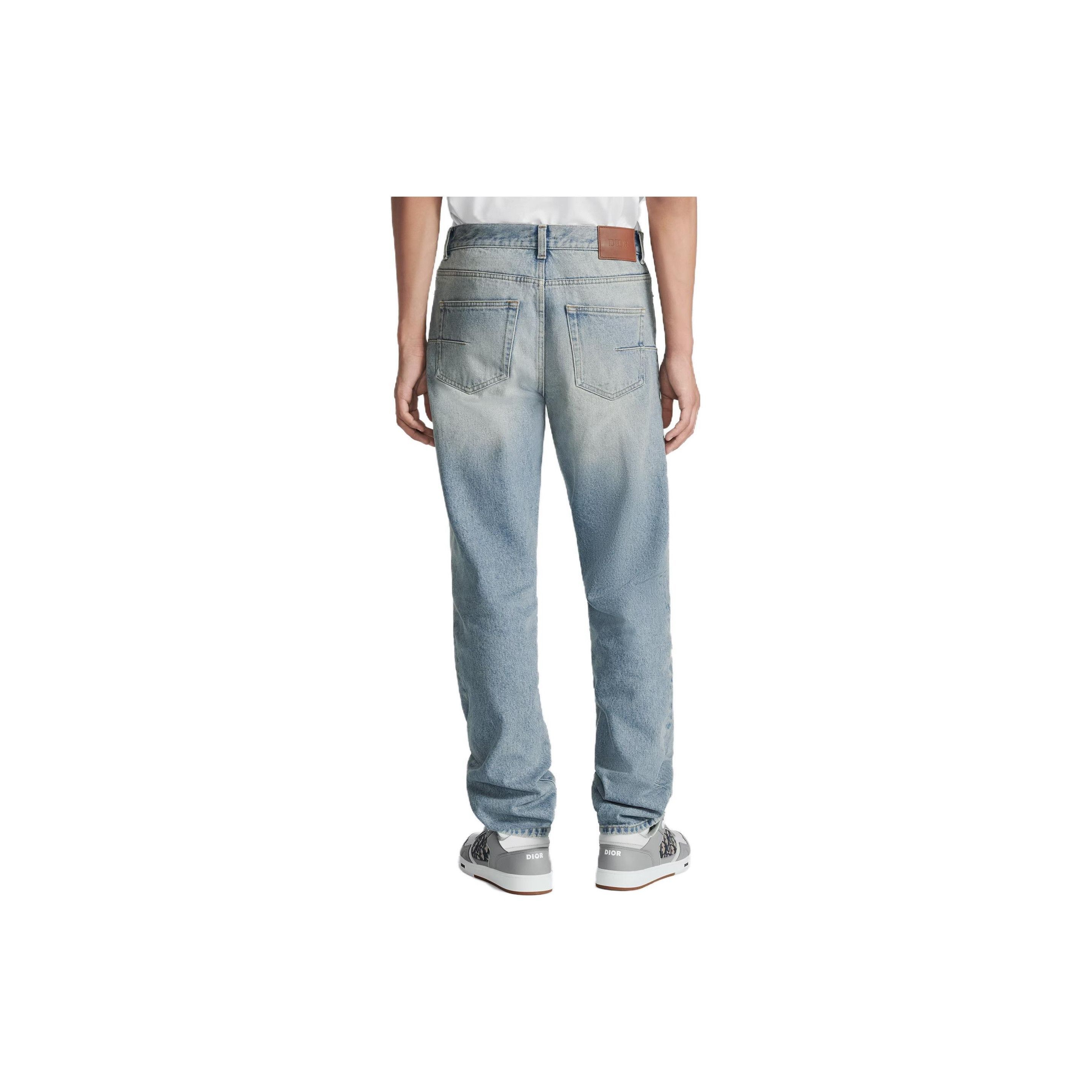 Dior Light Wash Denim Jeans in Blue Size US 30 / EU 46 - 10 Thumbnail