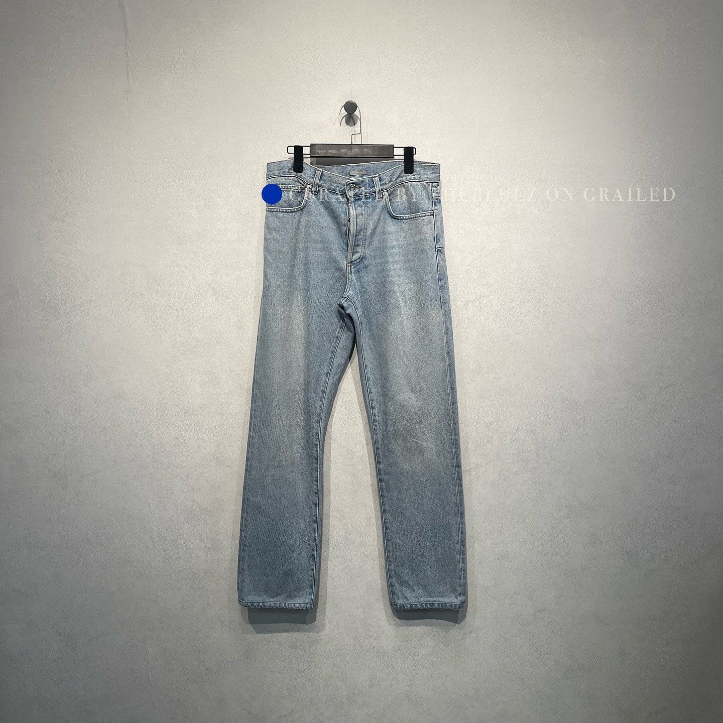 Dior Light Wash Denim Jeans in Blue Size US 30 / EU 46 - 3 Thumbnail