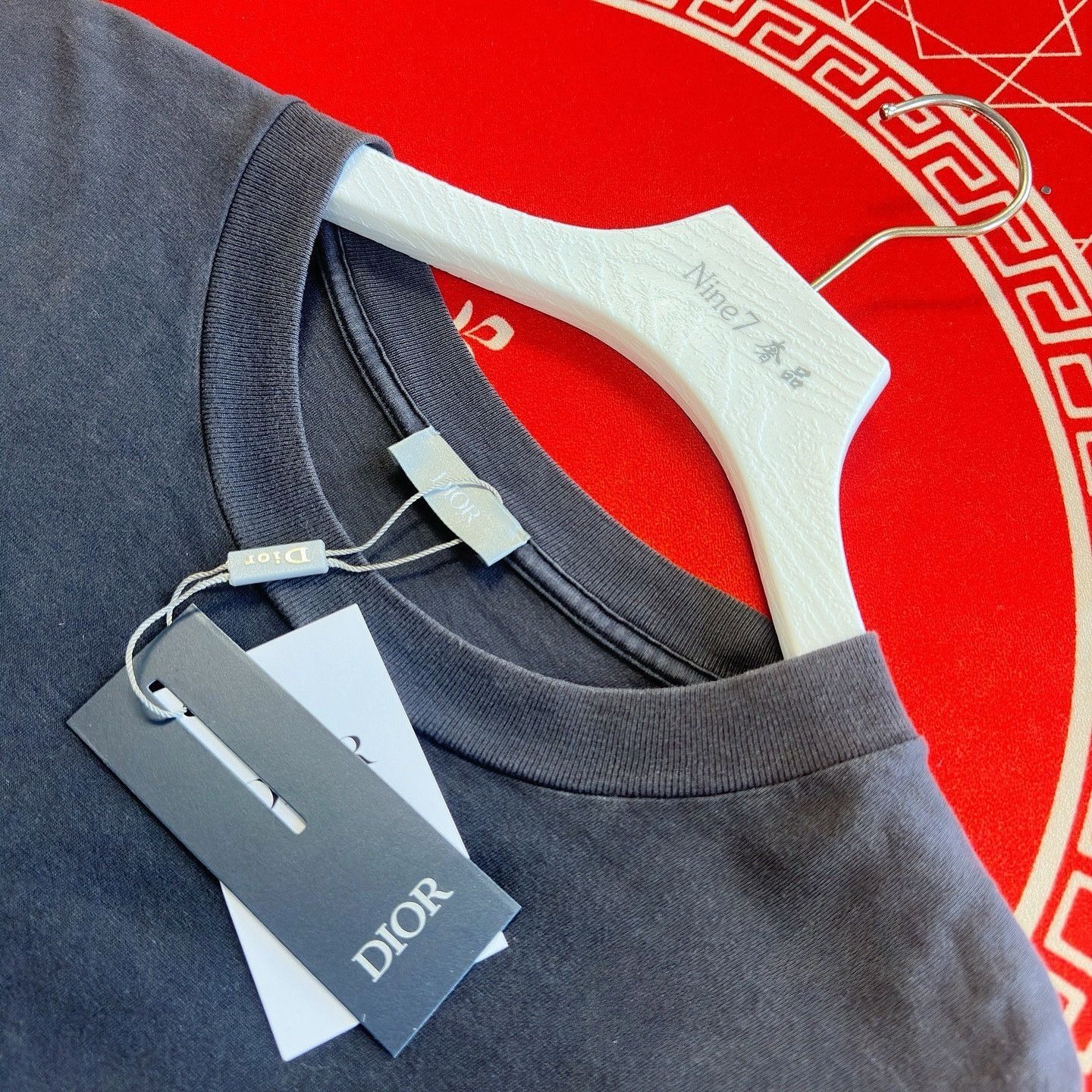 Dior Gray Floral Print T-Shirt Size US M / EU 48-50 / 2 - 3 Thumbnail