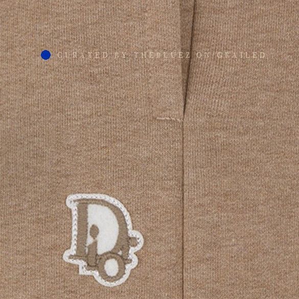 Dior Logo Patch Sweat Shorts in Brown Size US 32 / EU 48 - 5 Thumbnail