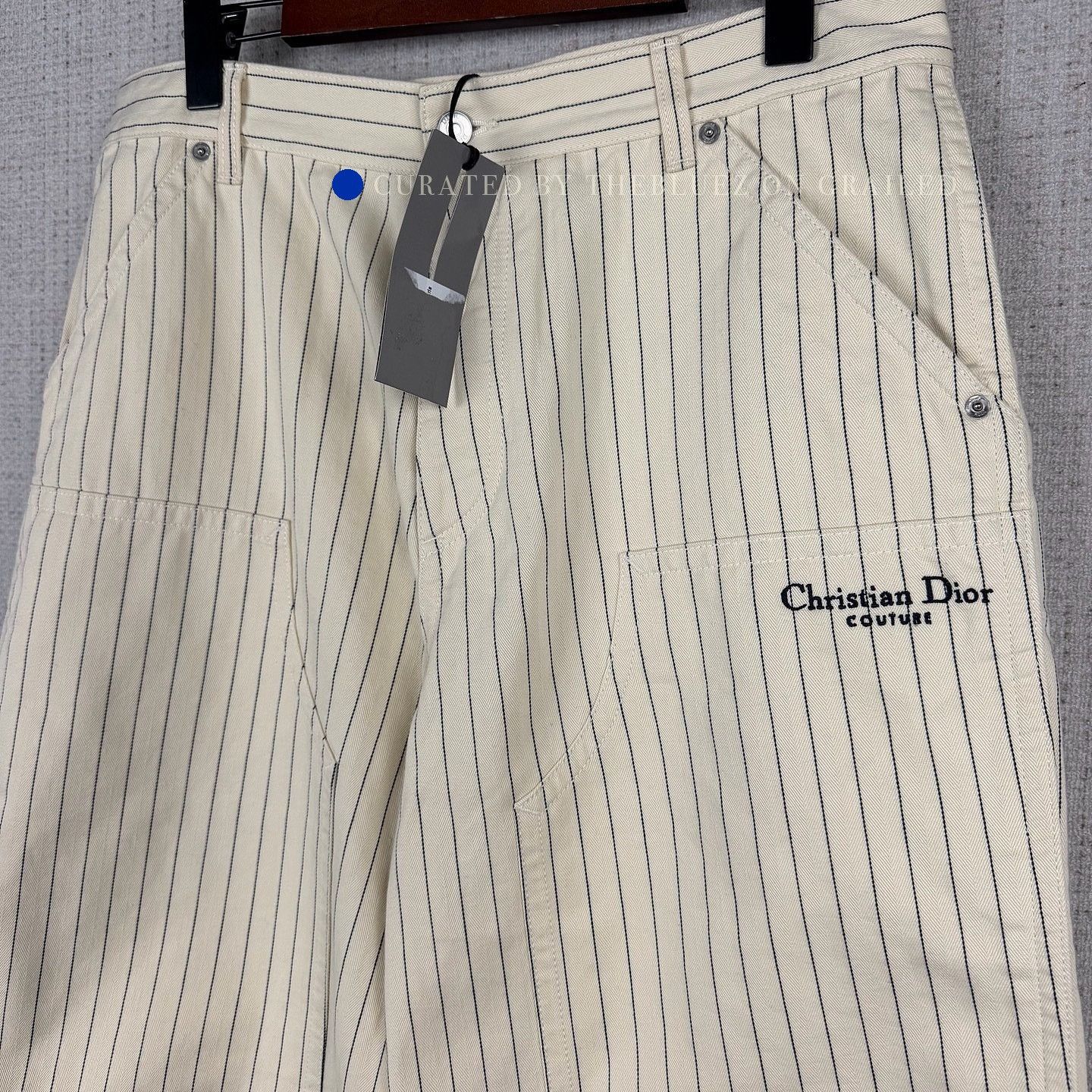 Dior Striped Beige Shorts Size 32 Size US 32 / EU 48 - 5 Thumbnail