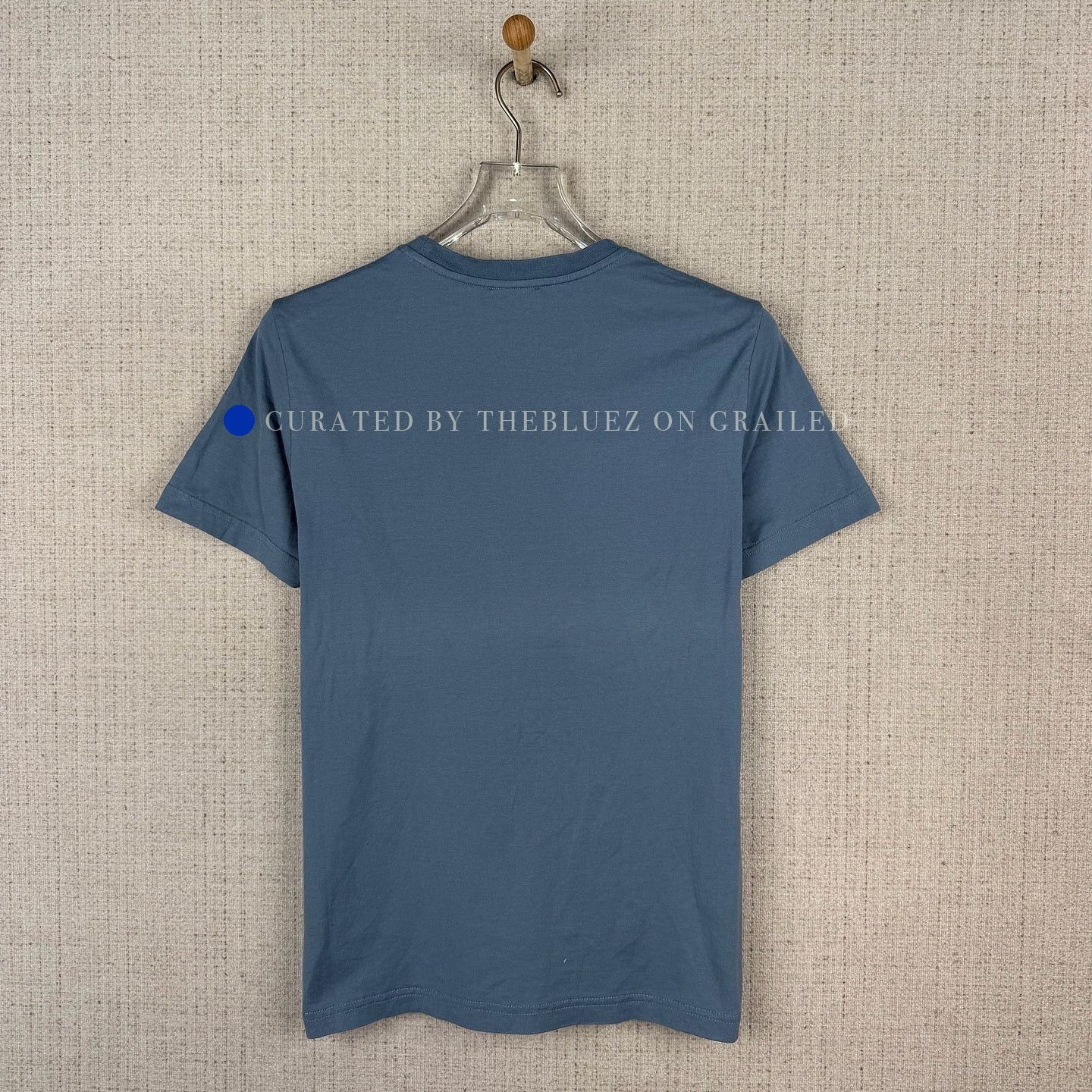 Dior Embroidered Blue T-Shirt in Size S Size US S / EU 44-46 / 1 - 2 Thumbnail