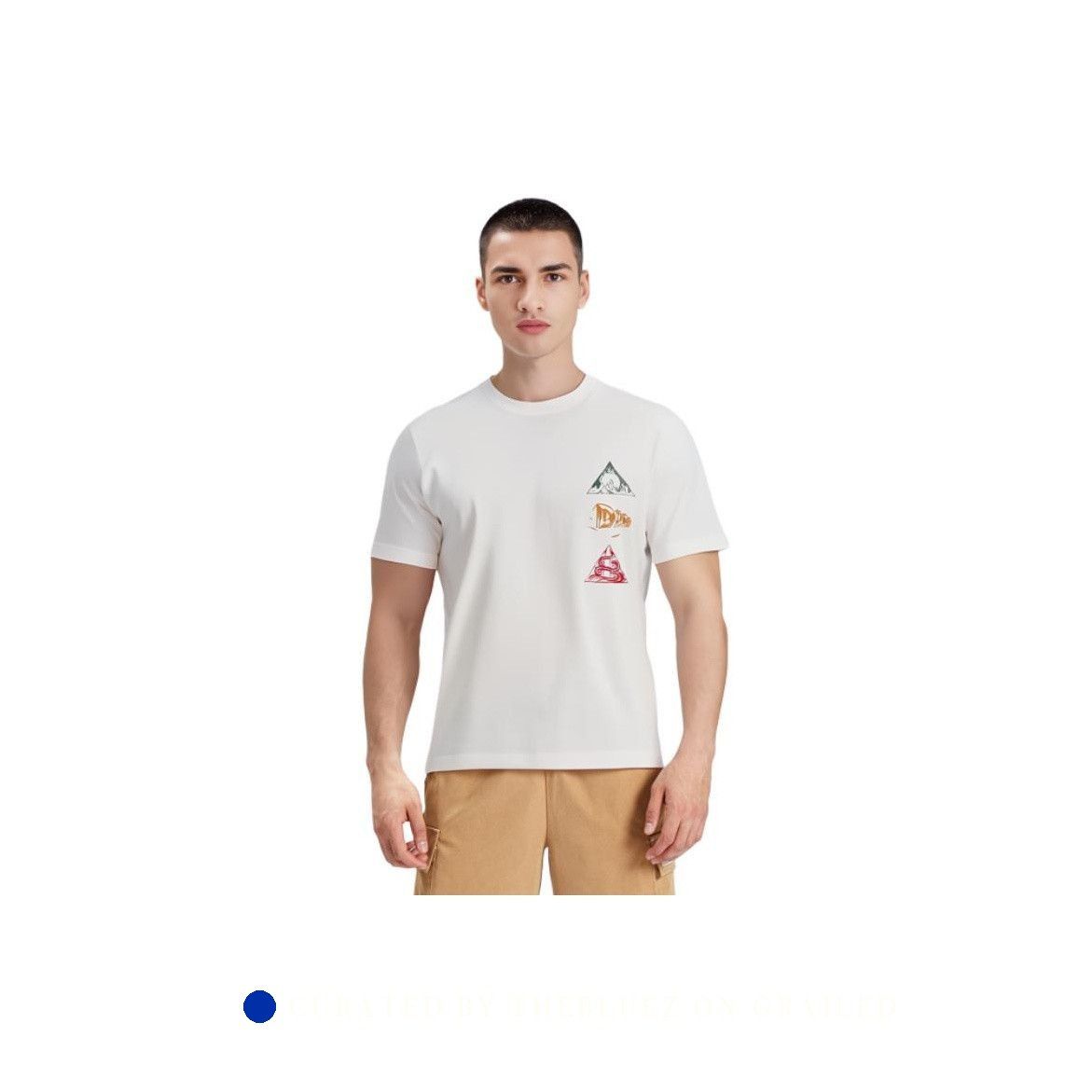 Dior Minimalist Graphic Print Tee in White Size US M / EU 48-50 / 2 - 8 Thumbnail
