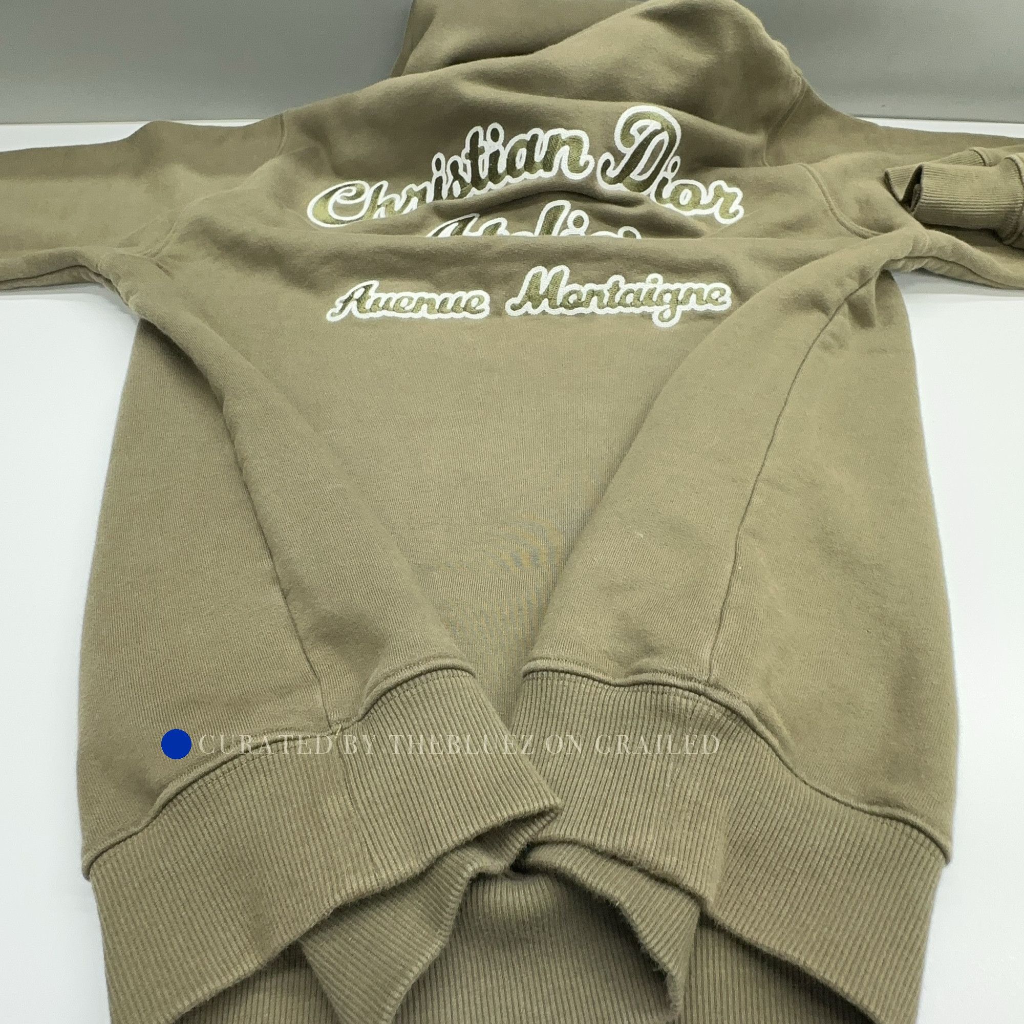 Dior Atelier Logo Hoodie in Green Size US M / EU 48-50 / 2 - 16 Thumbnail