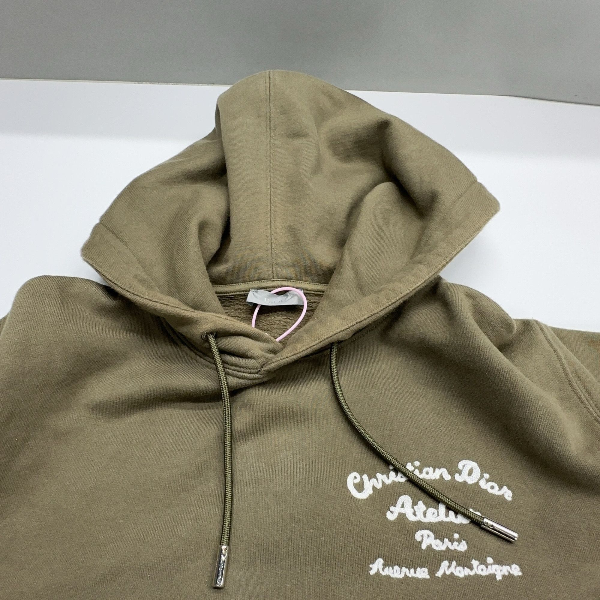 Dior Atelier Logo Hoodie in Green Size US M / EU 48-50 / 2 - 7 Thumbnail