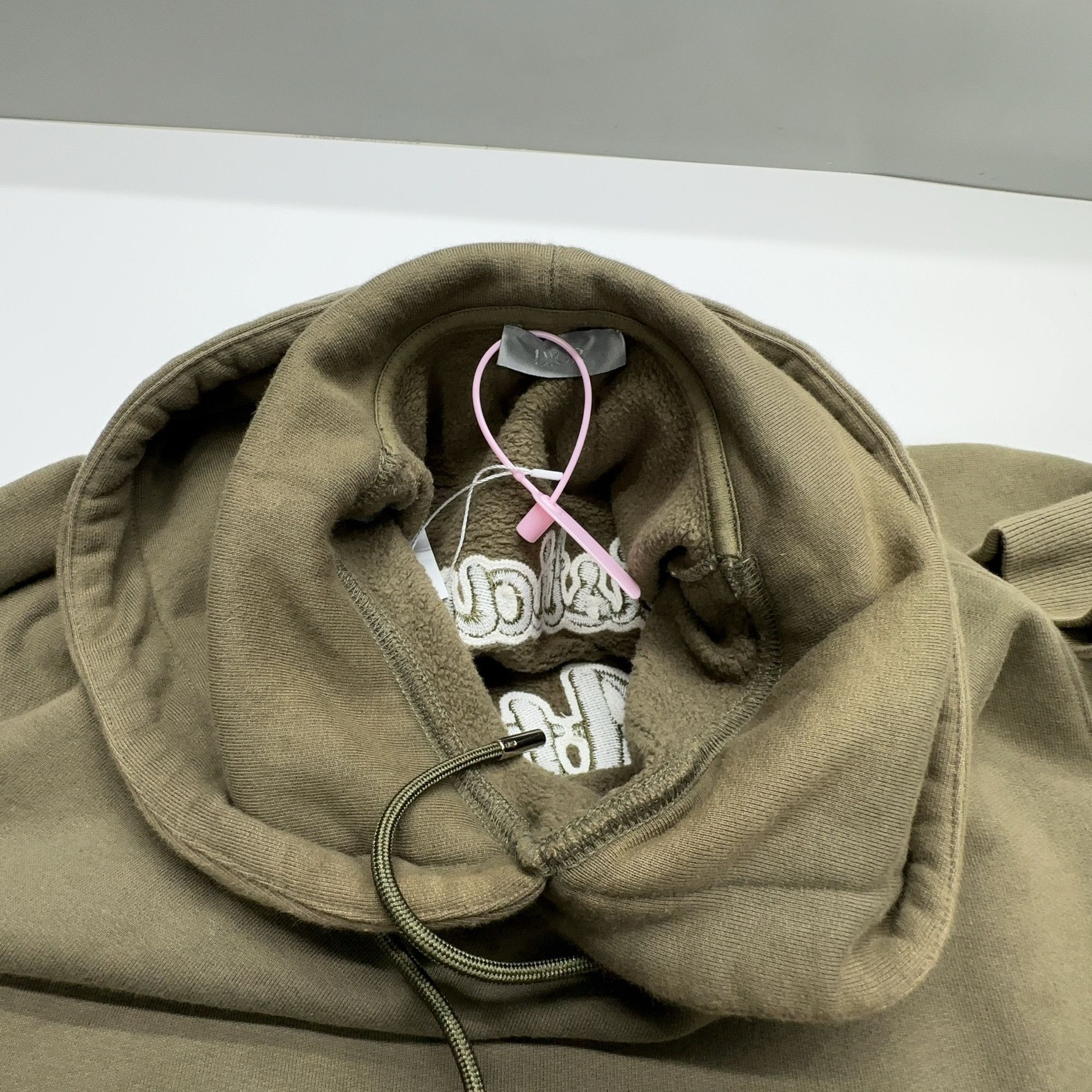 Dior Atelier Logo Hoodie in Green Size US M / EU 48-50 / 2 - 6 Thumbnail