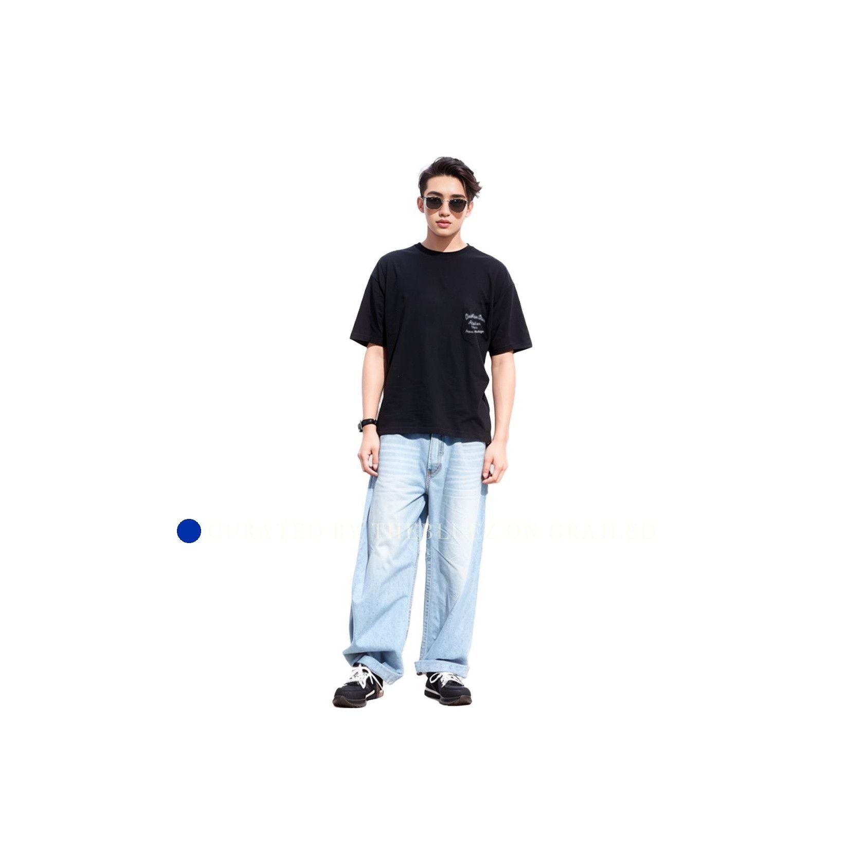 Dior Embroidered Pocket T-Shirt in Black Size US S / EU 44-46 / 1 - 7 Thumbnail