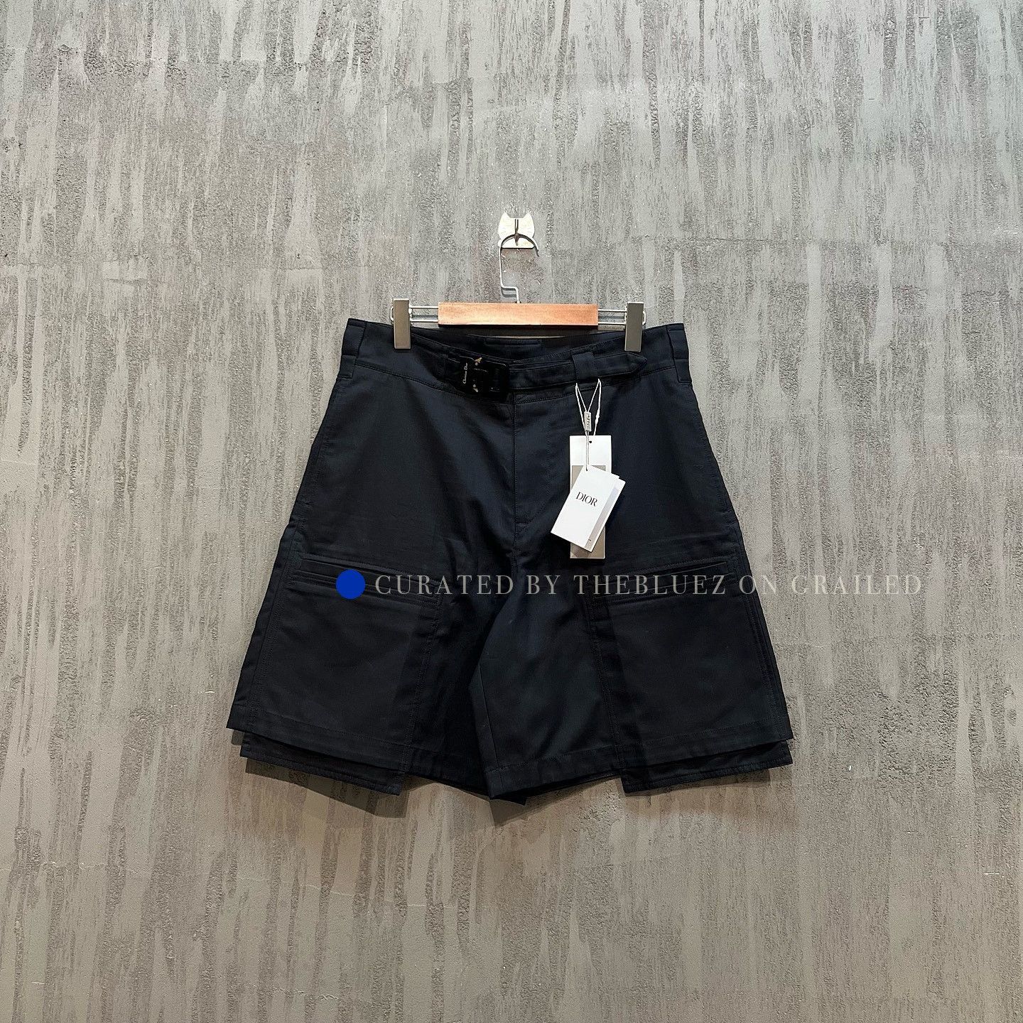 Dior Black Cargo Shorts Size 32 Size US 32 / EU 48 - 6 Thumbnail
