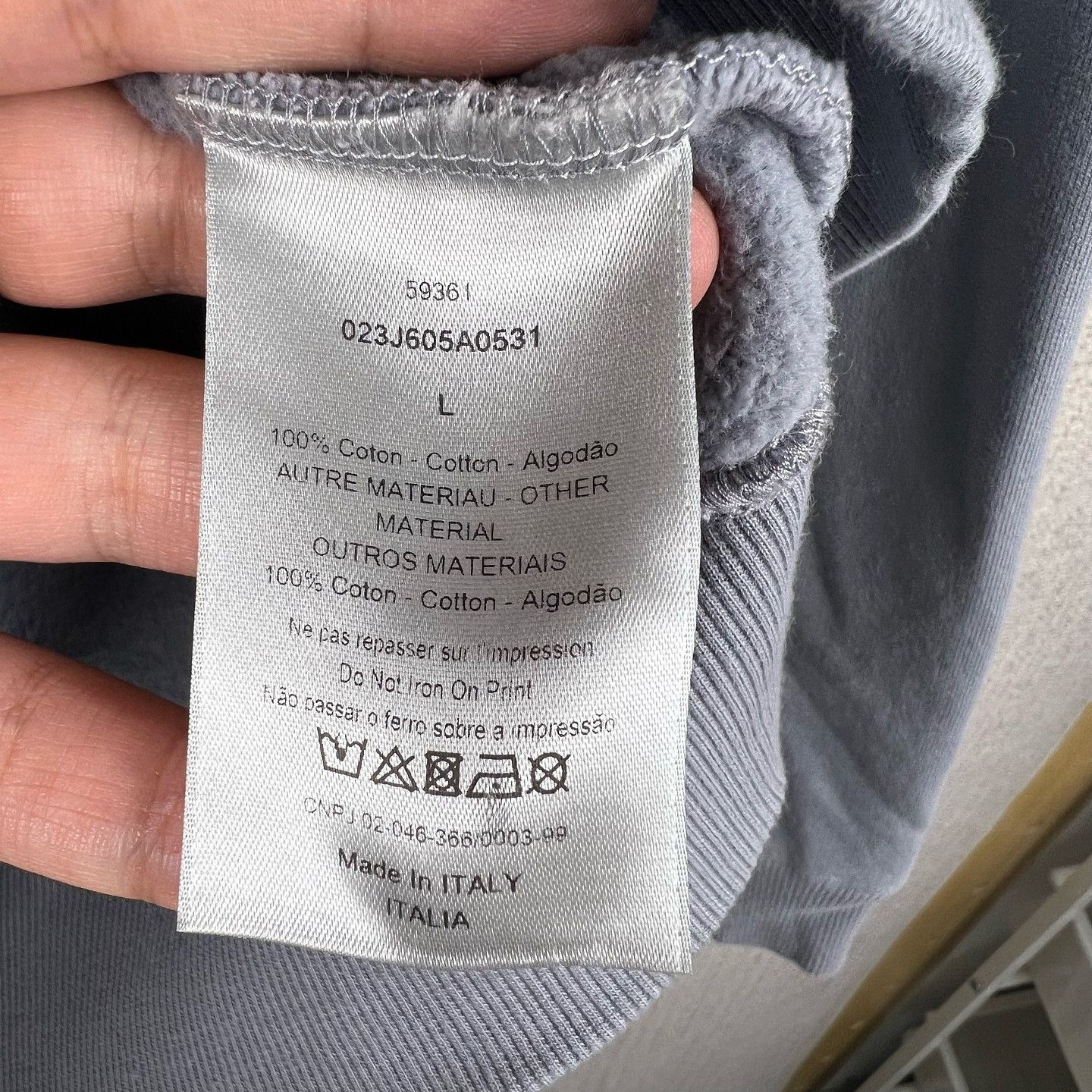 Dior Stylish Basketball-Inspired Hoodie Size US L / EU 52-54 / 3 - 4 Thumbnail