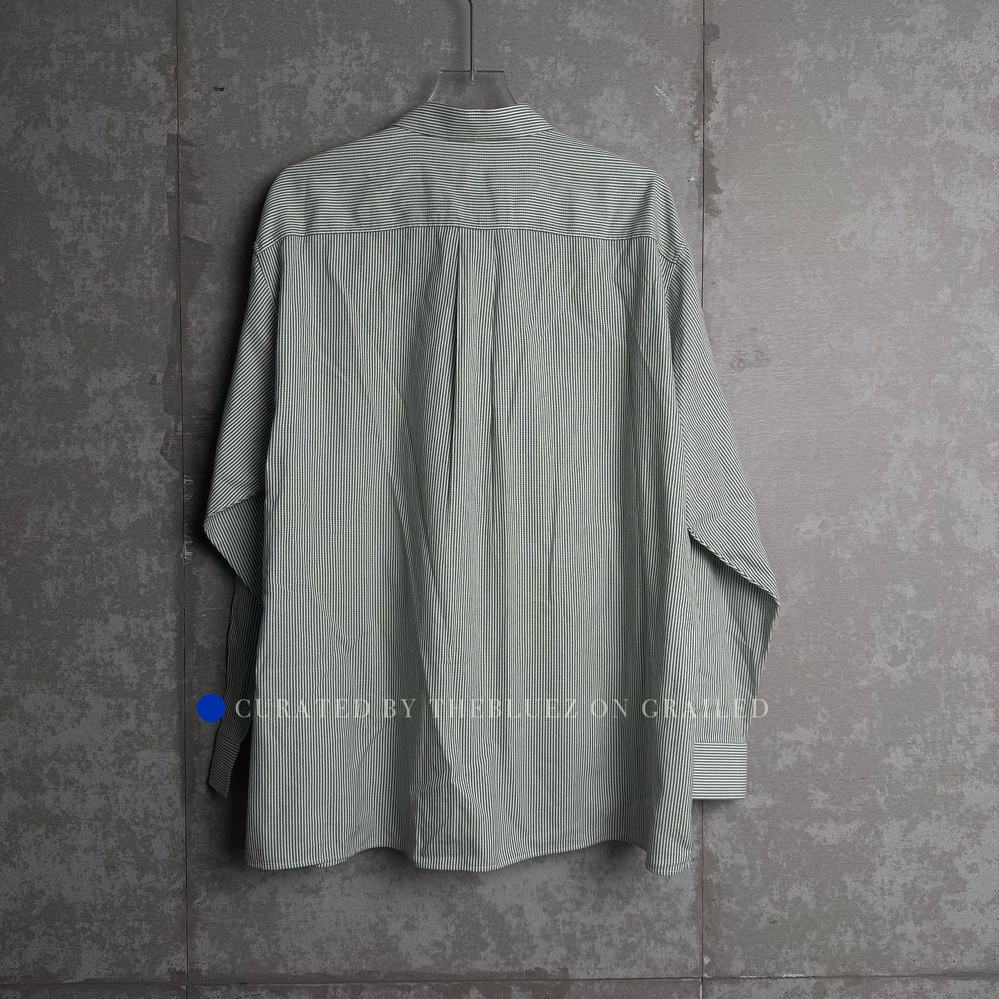 Dior Striped Gray Button-Up Shirt Size L Size US L / EU 52-54 / 3 - 2 Thumbnail
