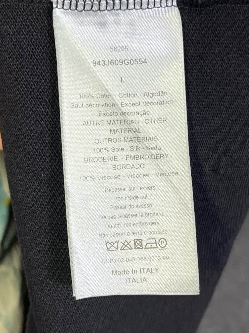 Dior Graphic Tee with Unique Art Design Size US L / EU 52-54 / 3 - 4 Thumbnail