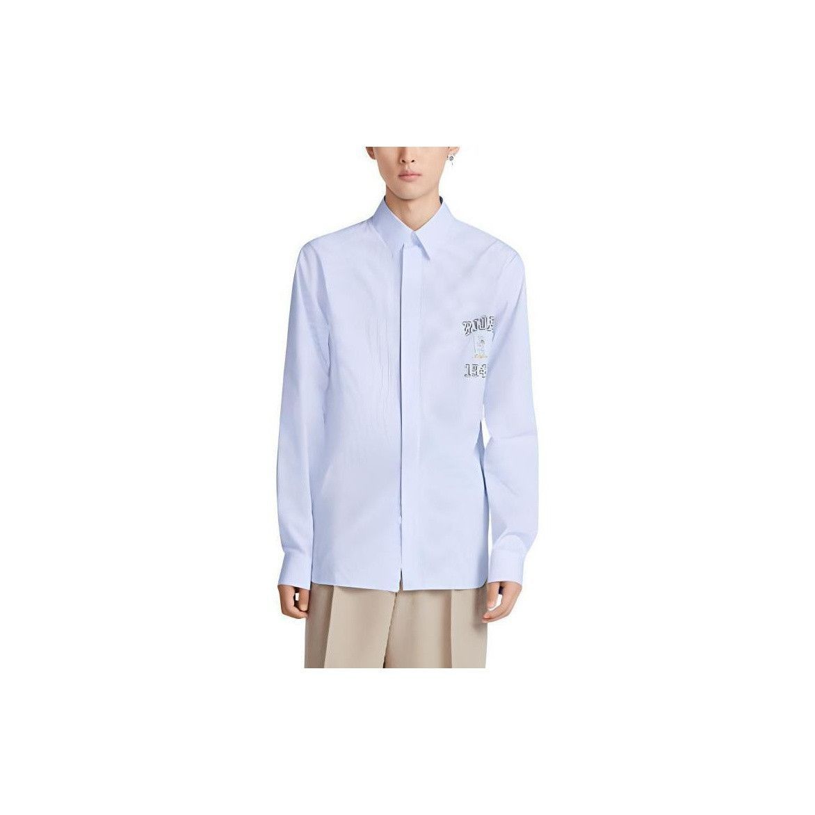 Dior Vintage Patch Striped Button-Up Shirt Size US S / EU 44-46 / 1 - 5 Thumbnail
