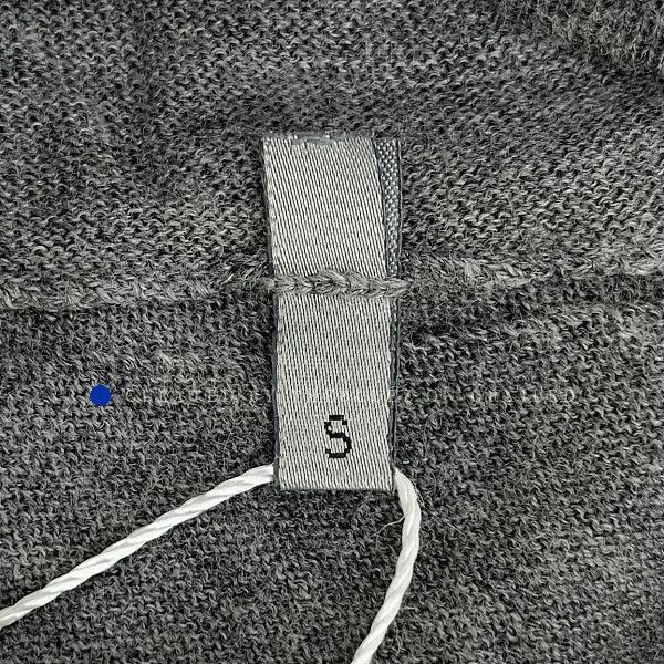 Dior Gray Bee Embroidered Wool Cardigan Size US S / EU 44-46 / 1 - 9 Thumbnail