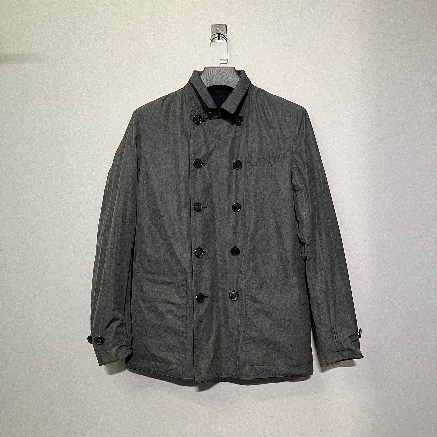 Dior Reversible Wool Double Breasted Coat Size US M / EU 48-50 / 2 - 6 Thumbnail