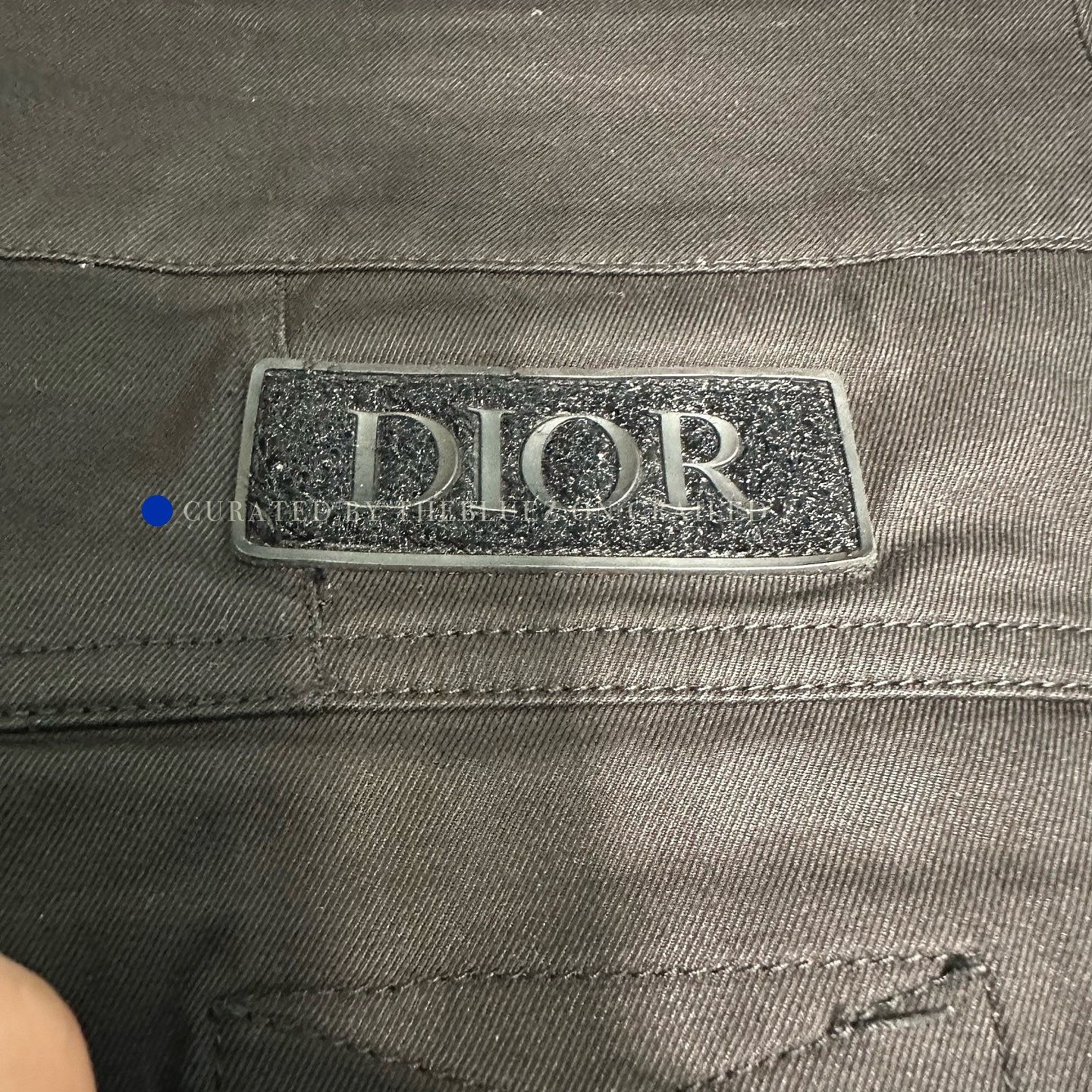 Dior Black Cotton Cargo Pants in Size 28 Size US 28 / EU 44 - 6 Thumbnail