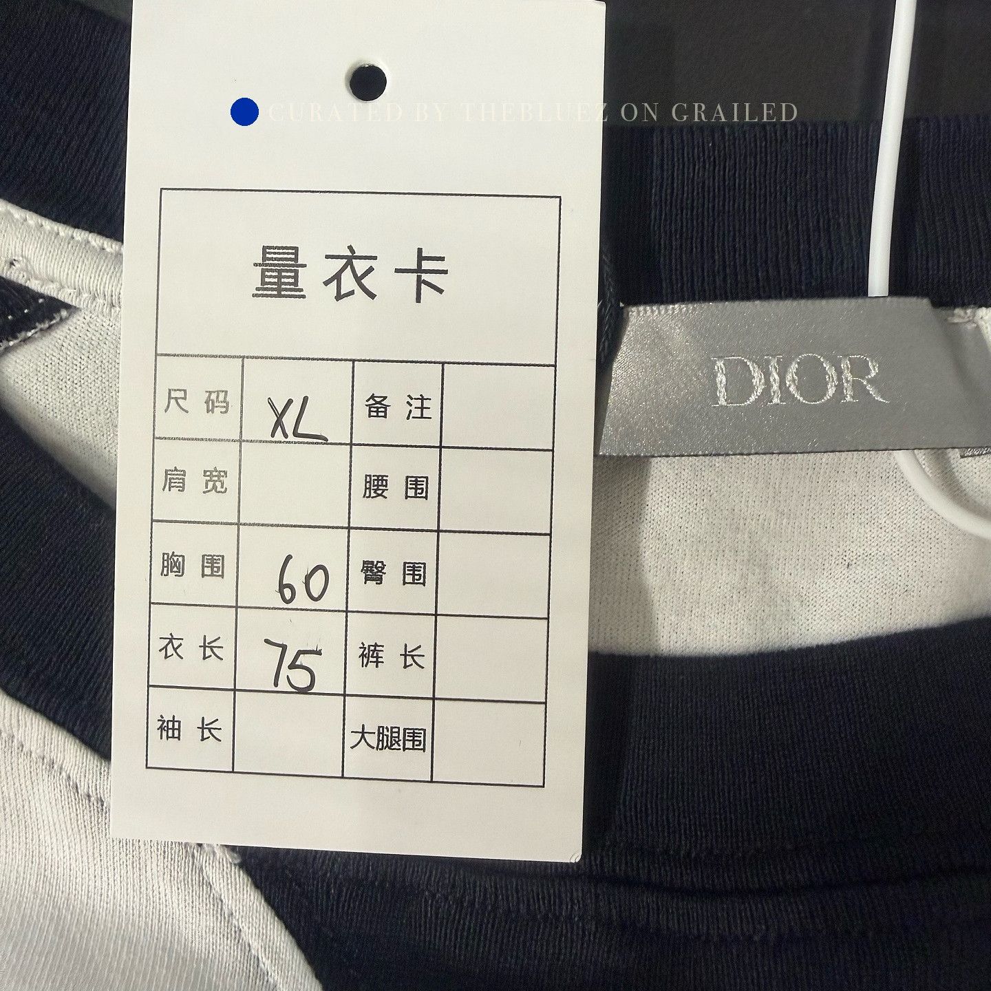 Dior Fresh White Tee with Atelier Logo Size US XL / EU 56 / 4 - 3 Thumbnail