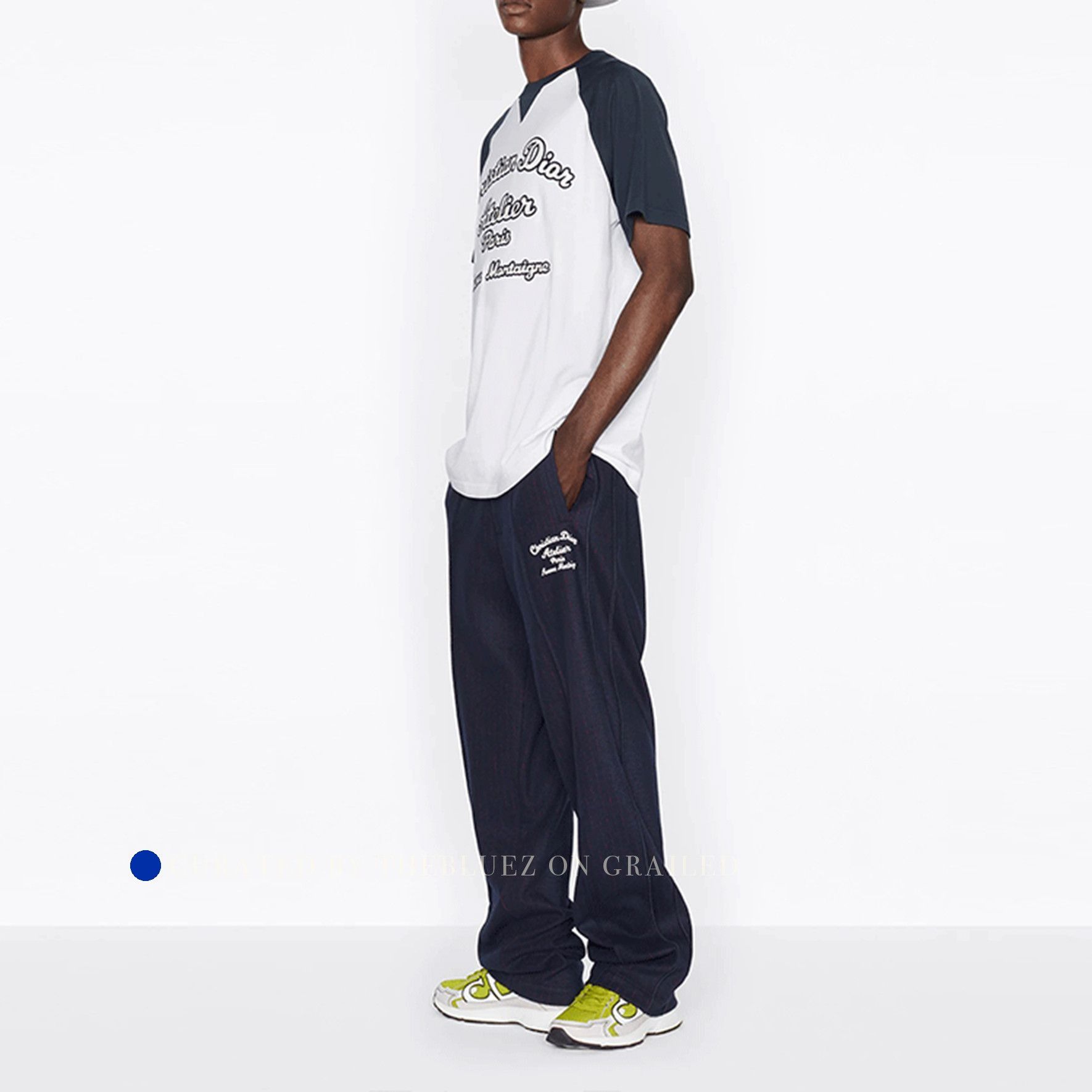 Dior Fresh White Tee with Atelier Logo Size US XL / EU 56 / 4 - 8 Thumbnail