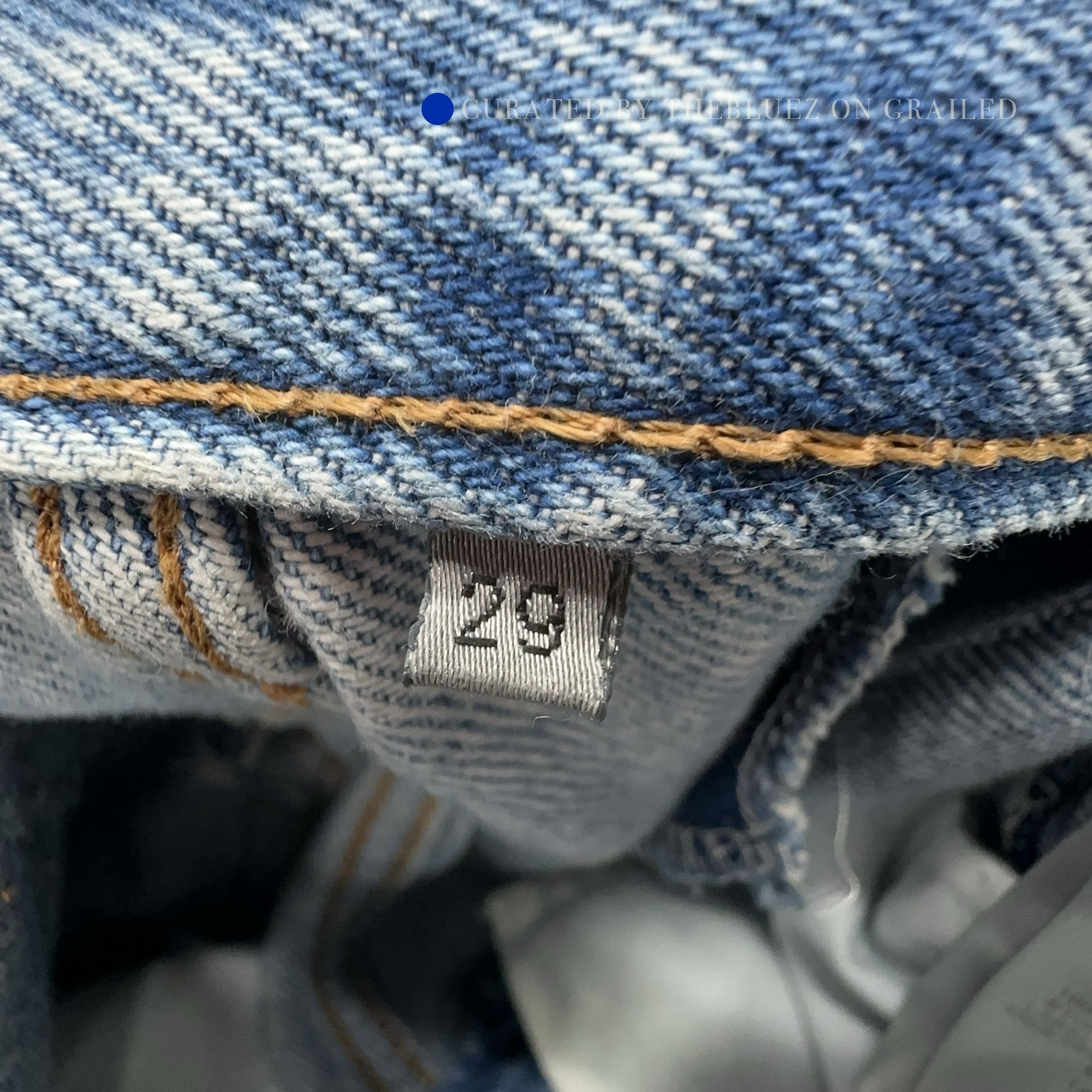 Dior Distressed Blue Denim Jeans Size US 32 / EU 48 - 4 Thumbnail