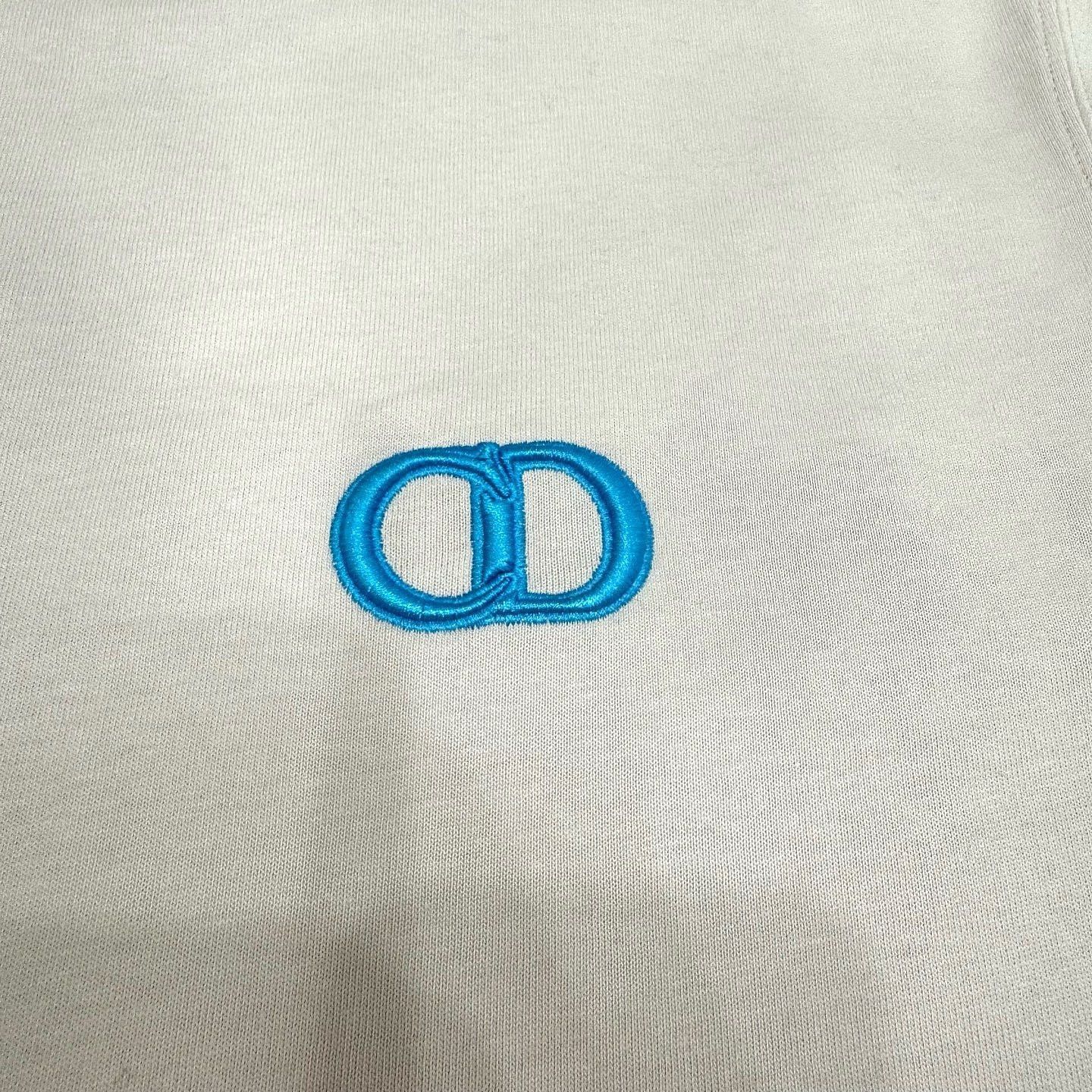 Dior Logo Embroidered Pink T-Shirt in Size L Size US L / EU 52-54 / 3 - 5 Thumbnail