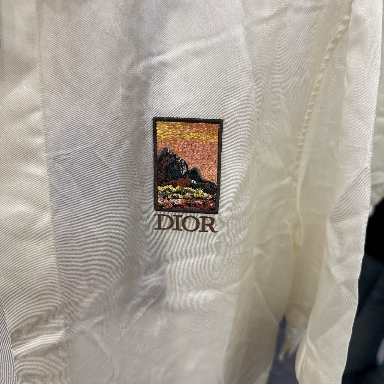 Dior Elegant White Silk Shirt in Size S Size US S / EU 44-46 / 1 - 5 Thumbnail