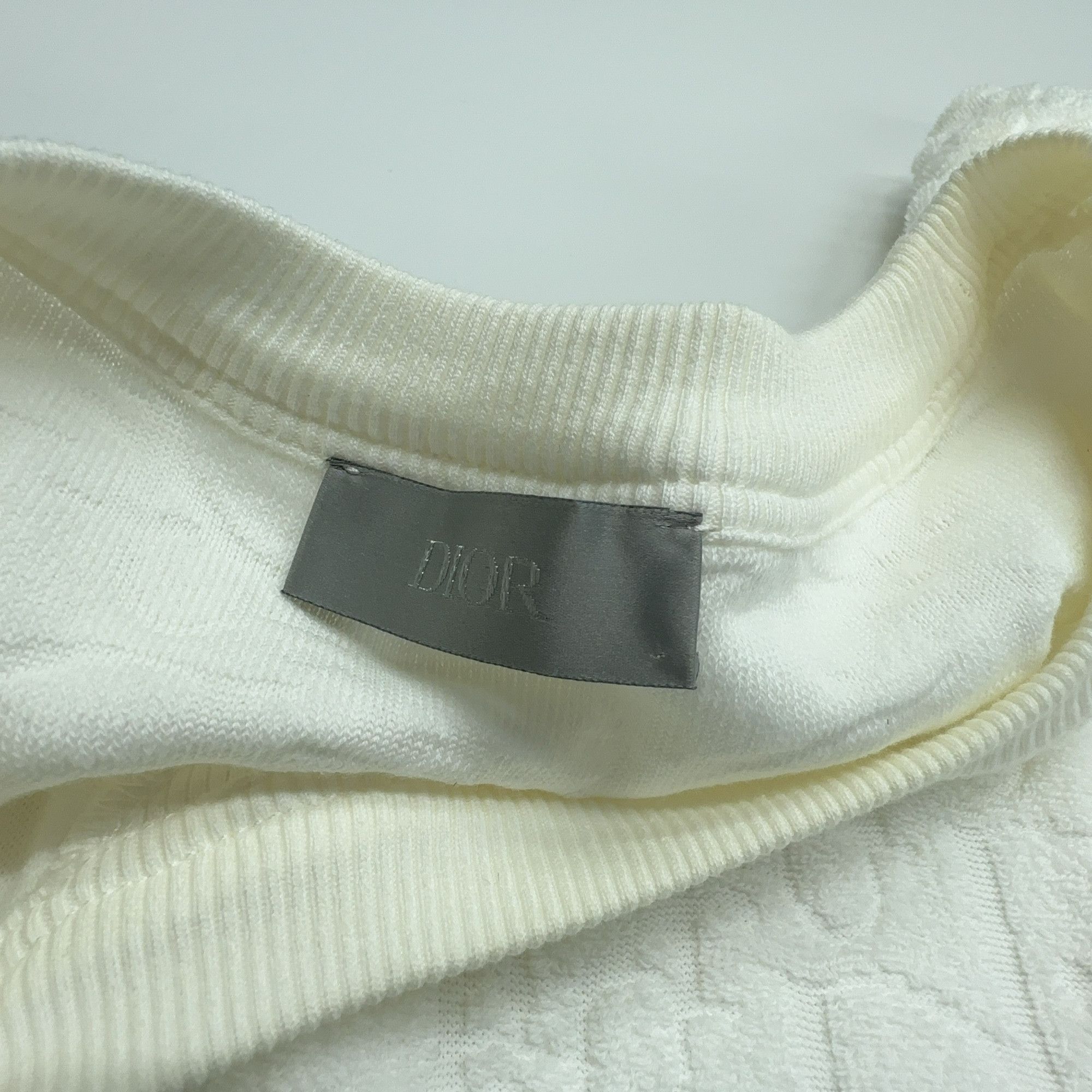 Dior Classic White Cotton T-Shirt in Size XL Size US XL / EU 56 / 4 - 4 Thumbnail