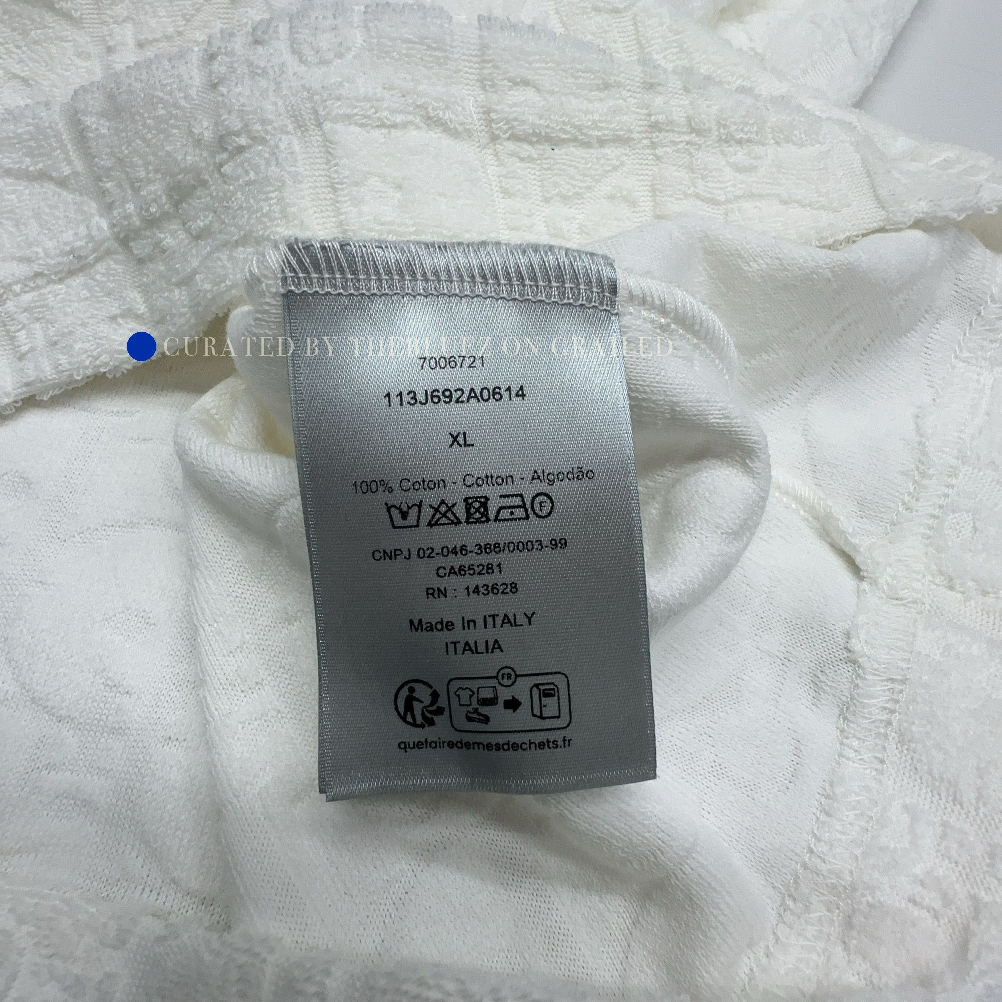 Dior Classic White Cotton T-Shirt in Size XL Size US XL / EU 56 / 4 - 3 Thumbnail