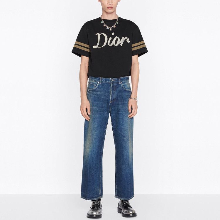 Dior Bold Logo Graphic T-Shirt in Black Size US S / EU 44-46 / 1 - 7 Thumbnail